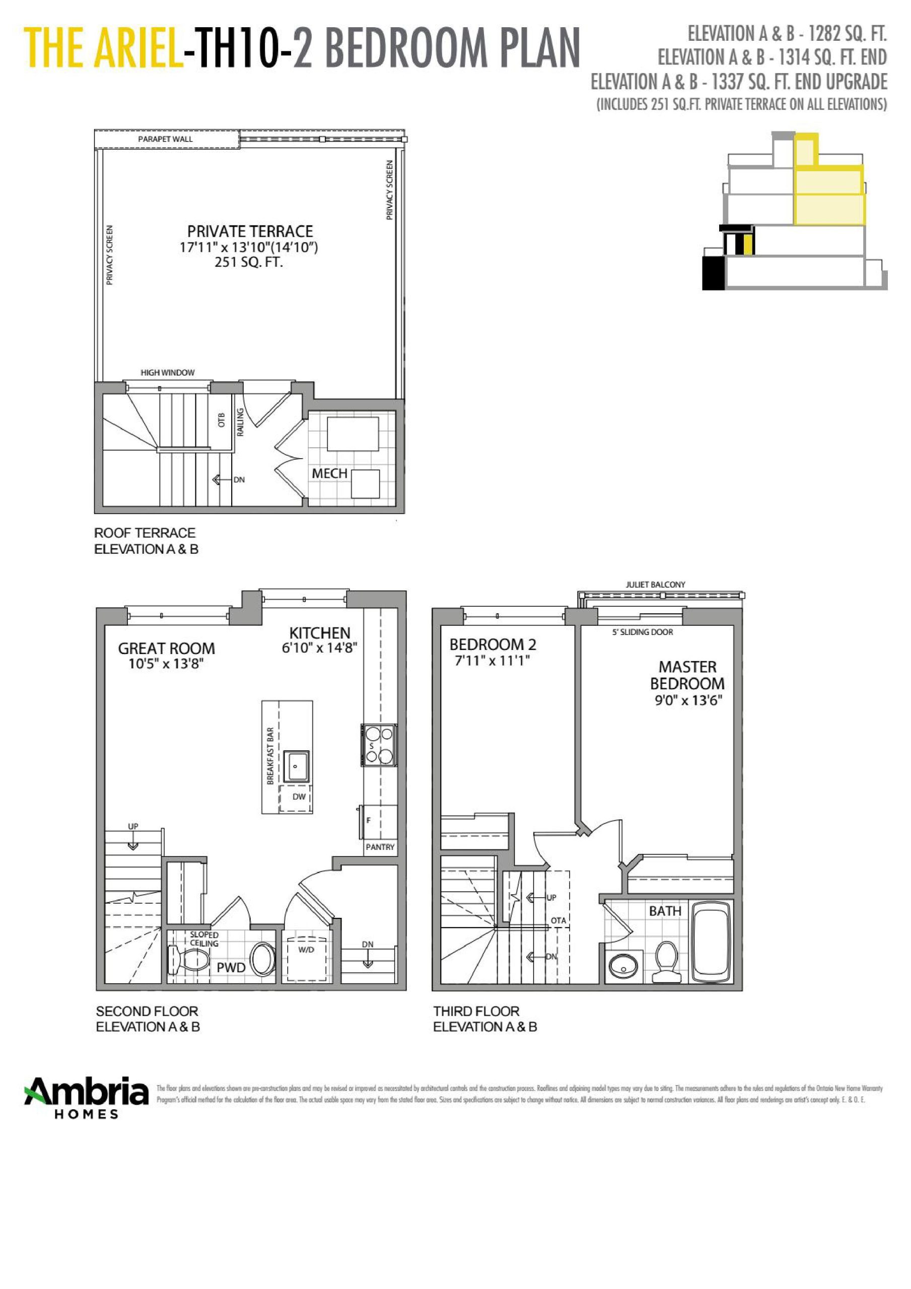 The Ariel floor plan