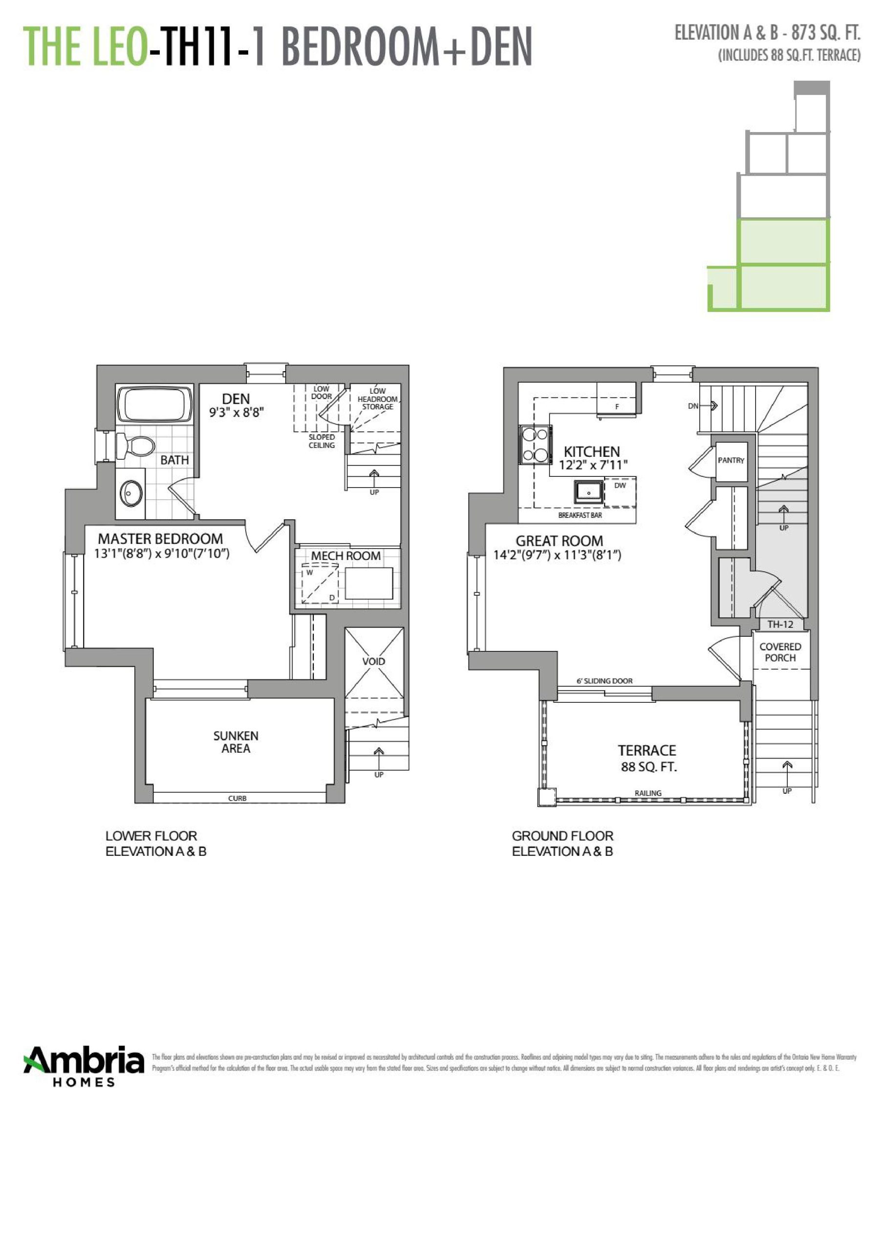 The Leo floor plan