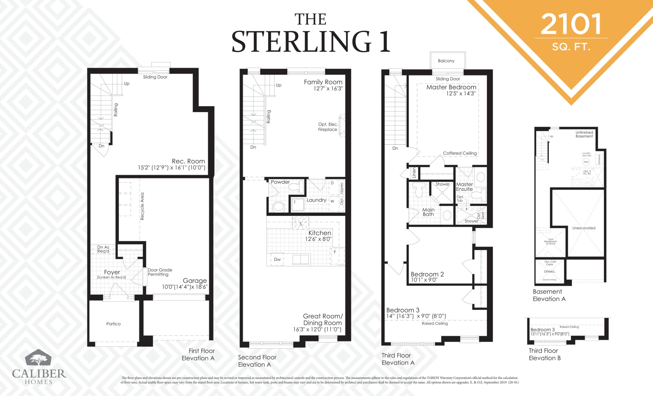 The Sterling 1 floor plan