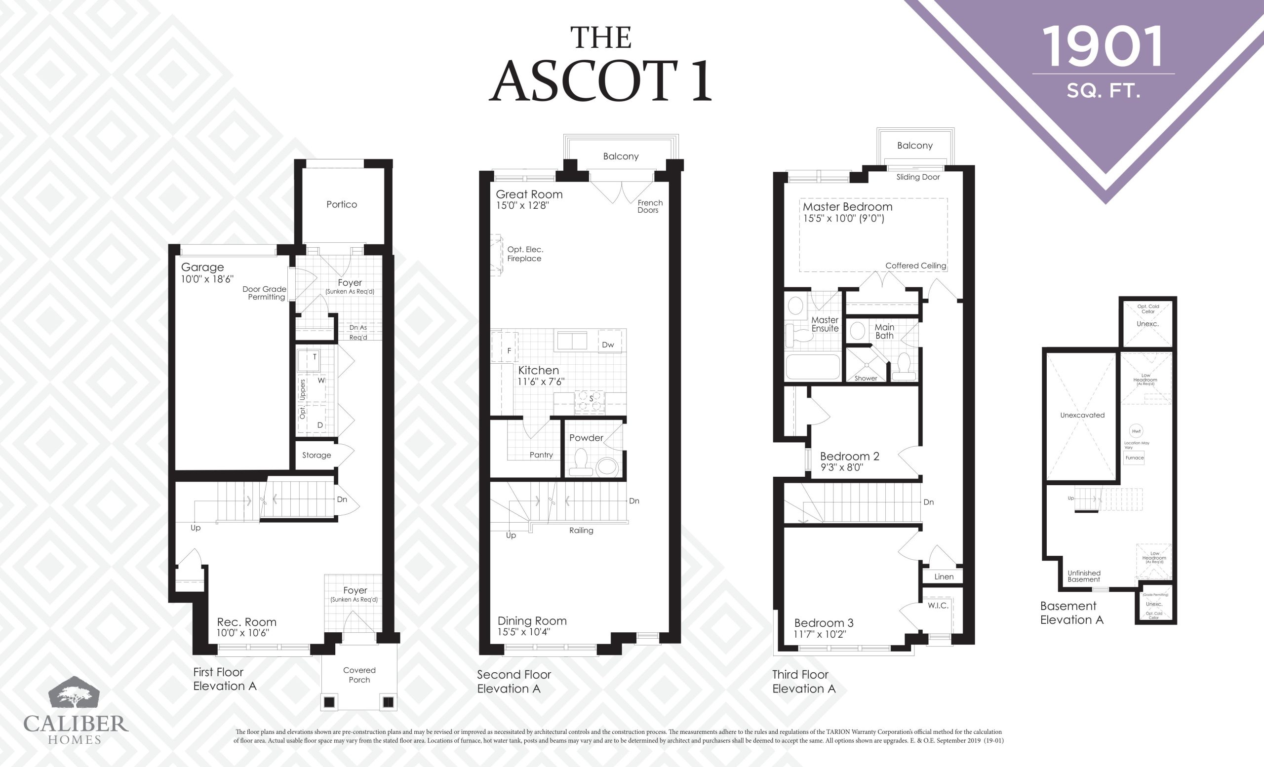 The Ascot 1 floor plan