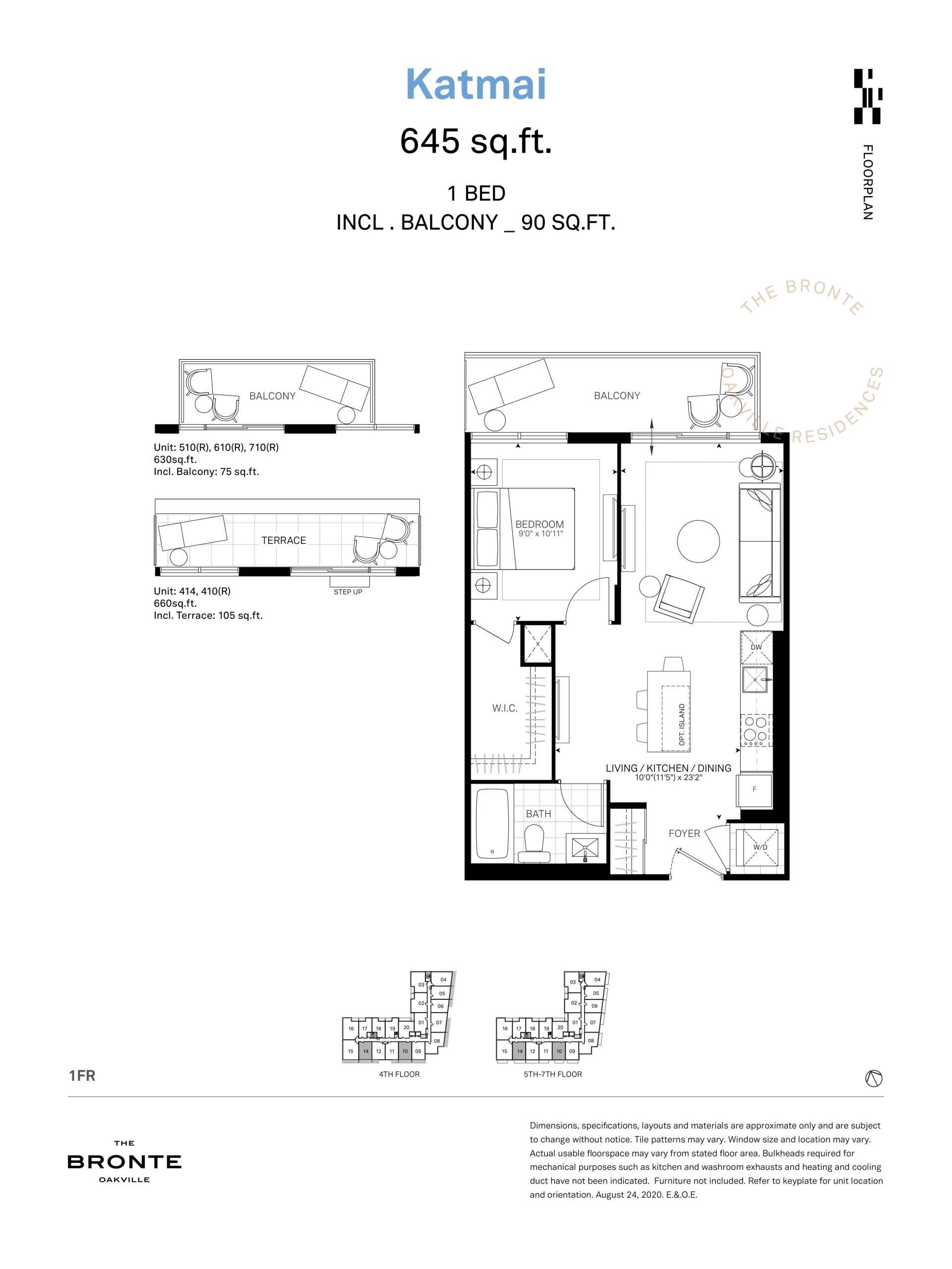 Katmai floor plan