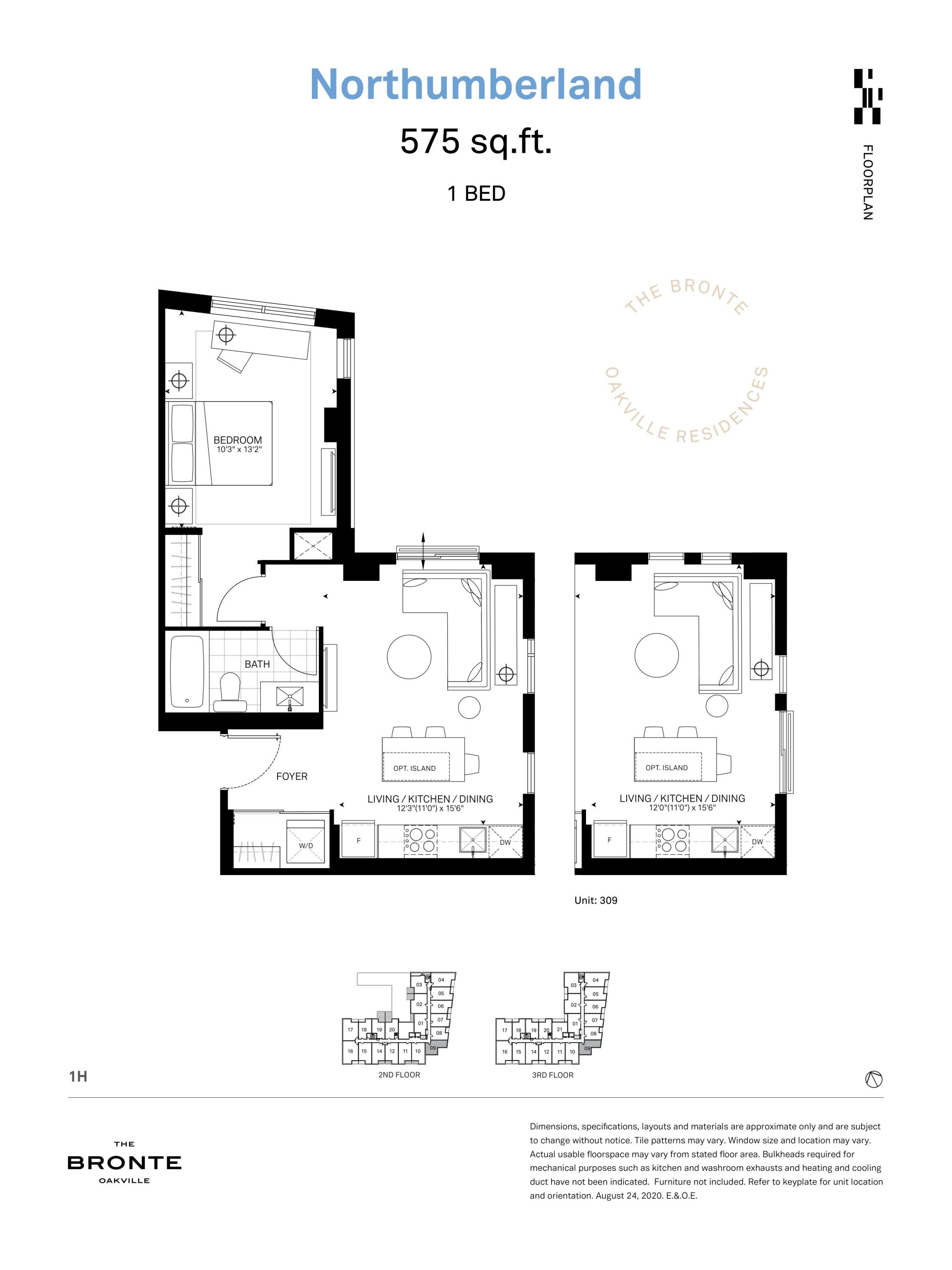 Northumberland floor plan