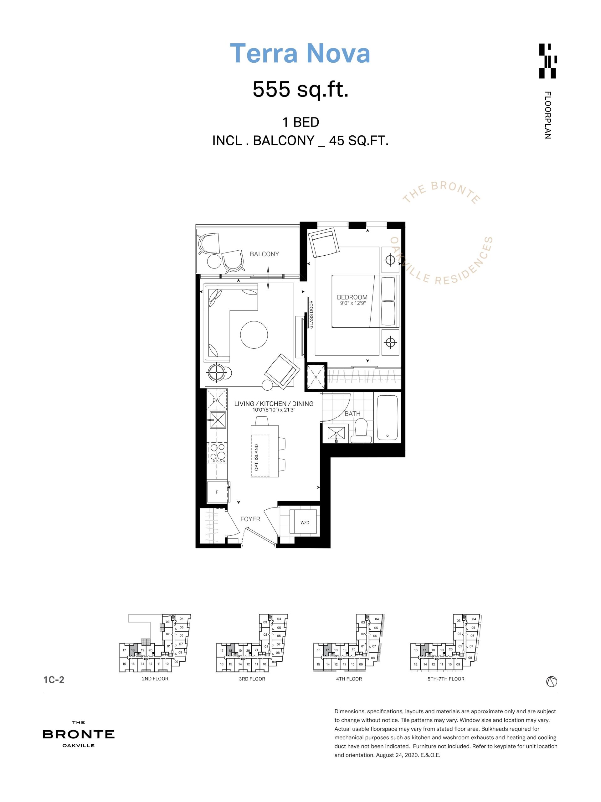 Terra Nova floor plan