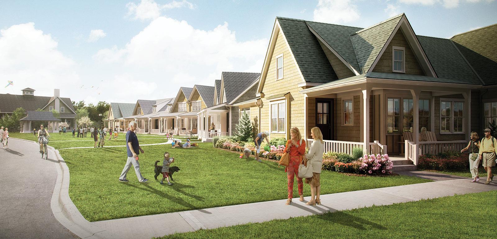 The Seasons on Little Lake in Midland — rendering 3