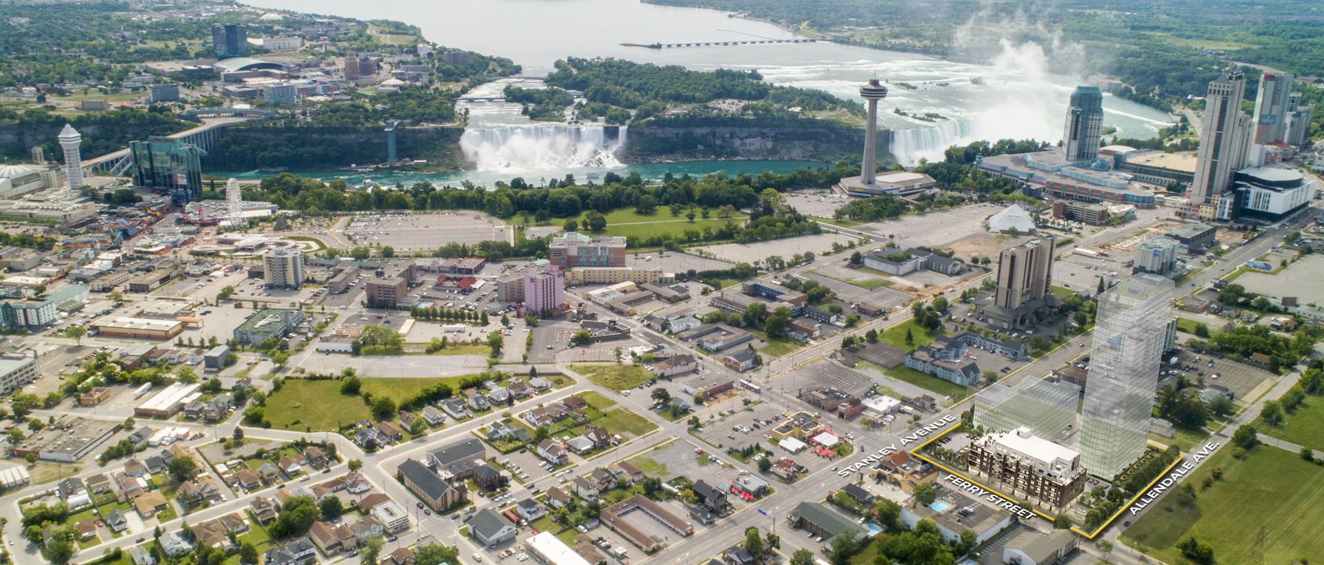 The Stanley District in Niagara Falls — rendering 7