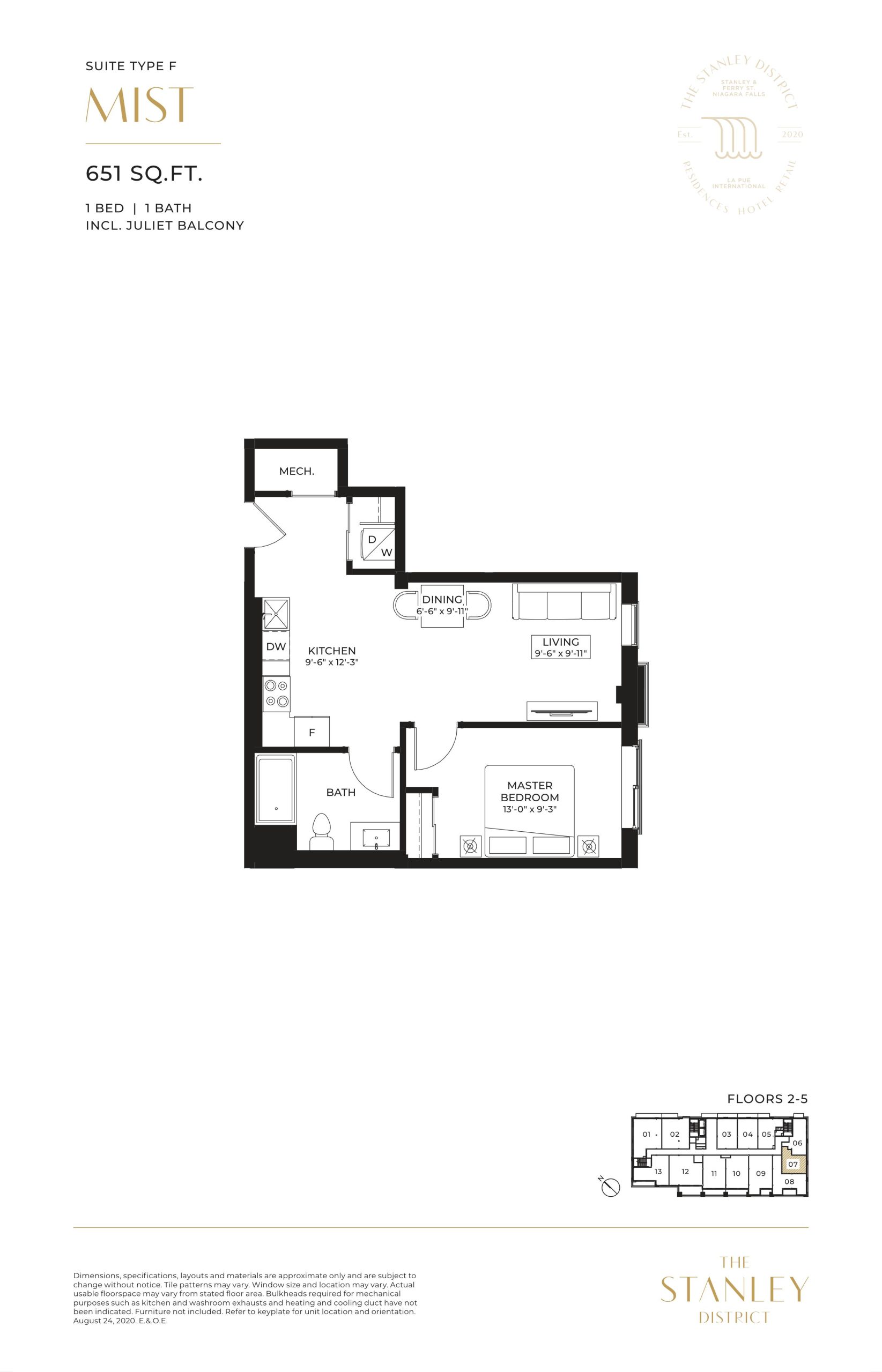 Mist floor plan