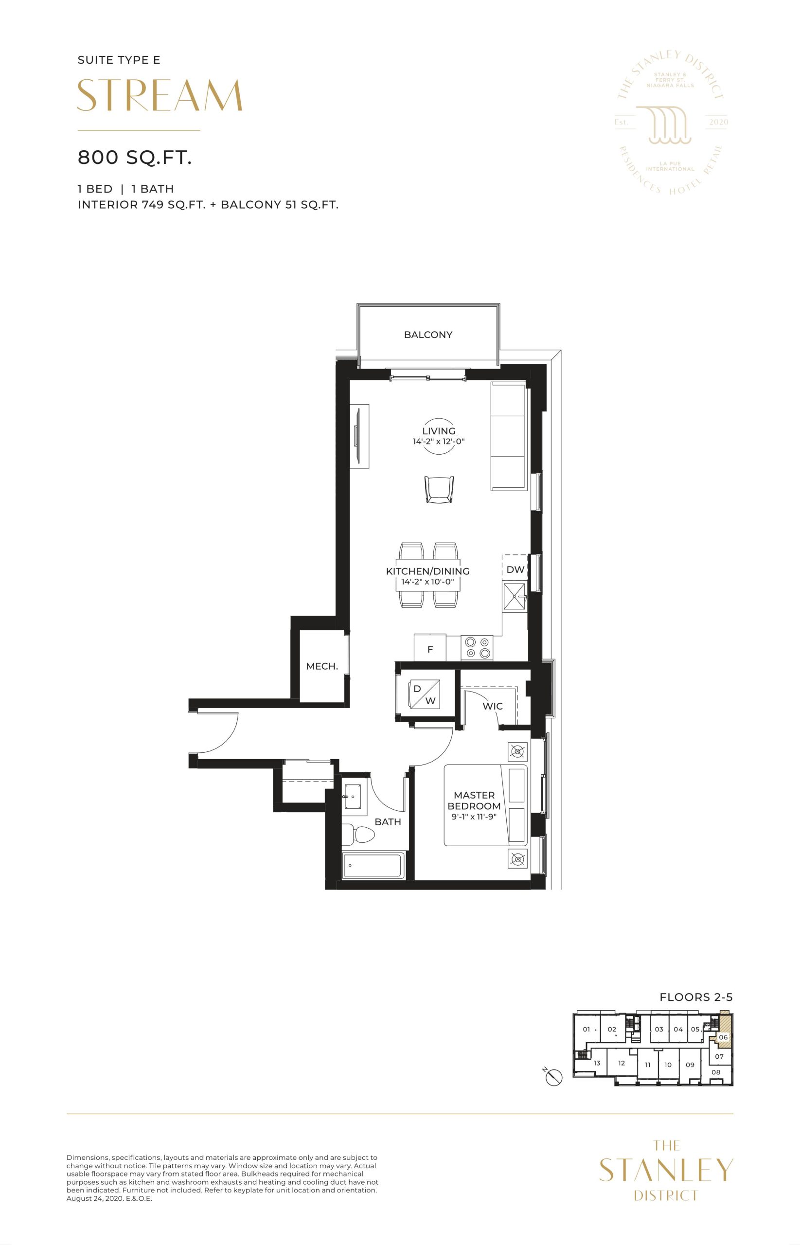 Stream floor plan