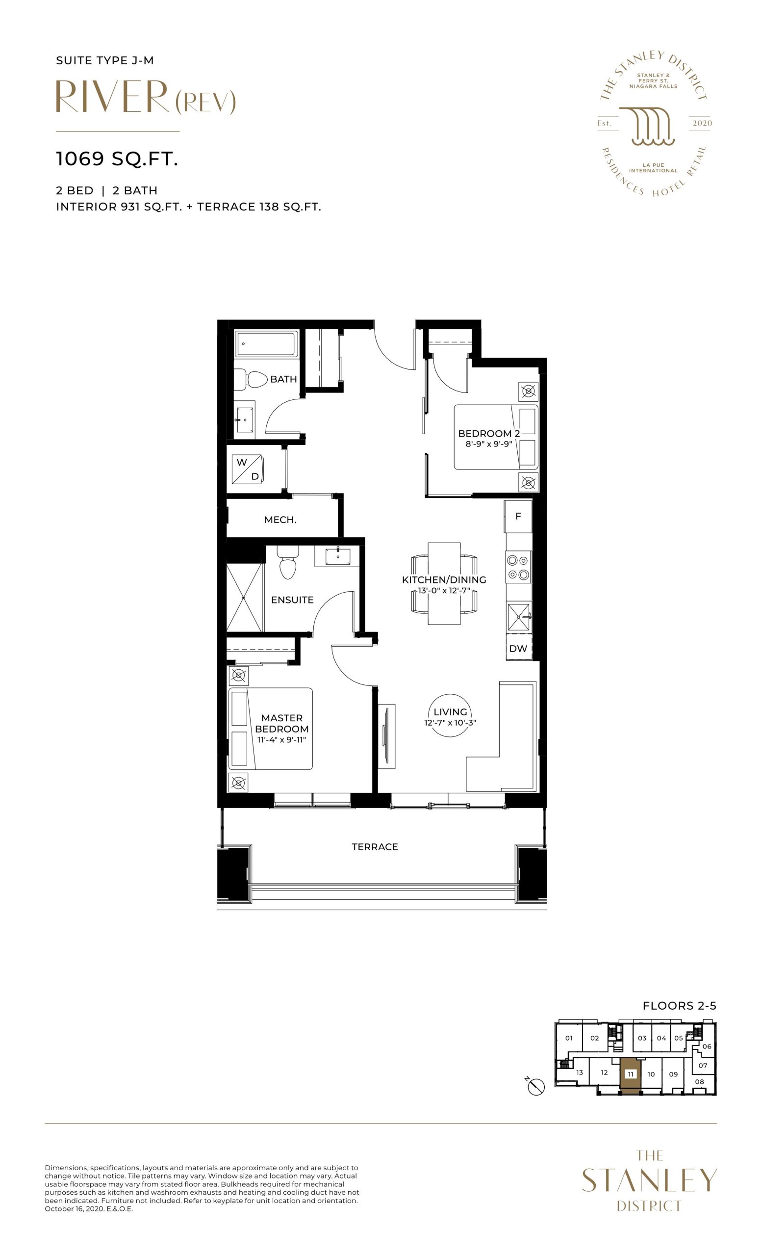 River (Rev) floor plan