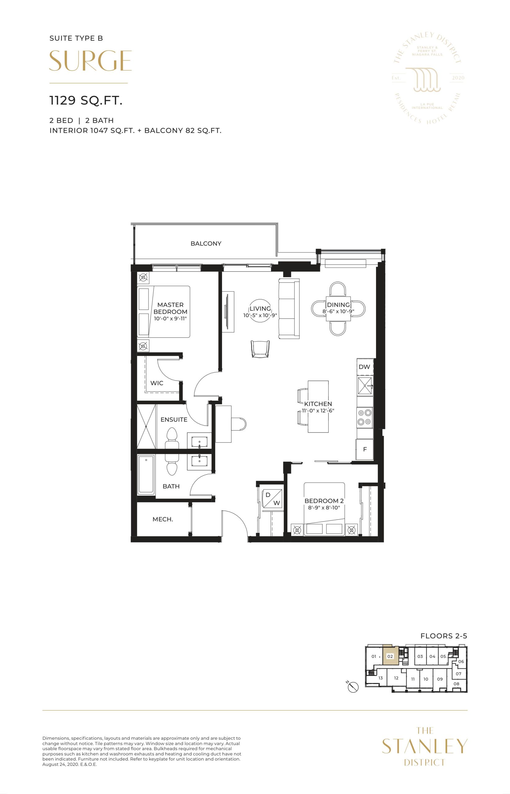 Surge floor plan