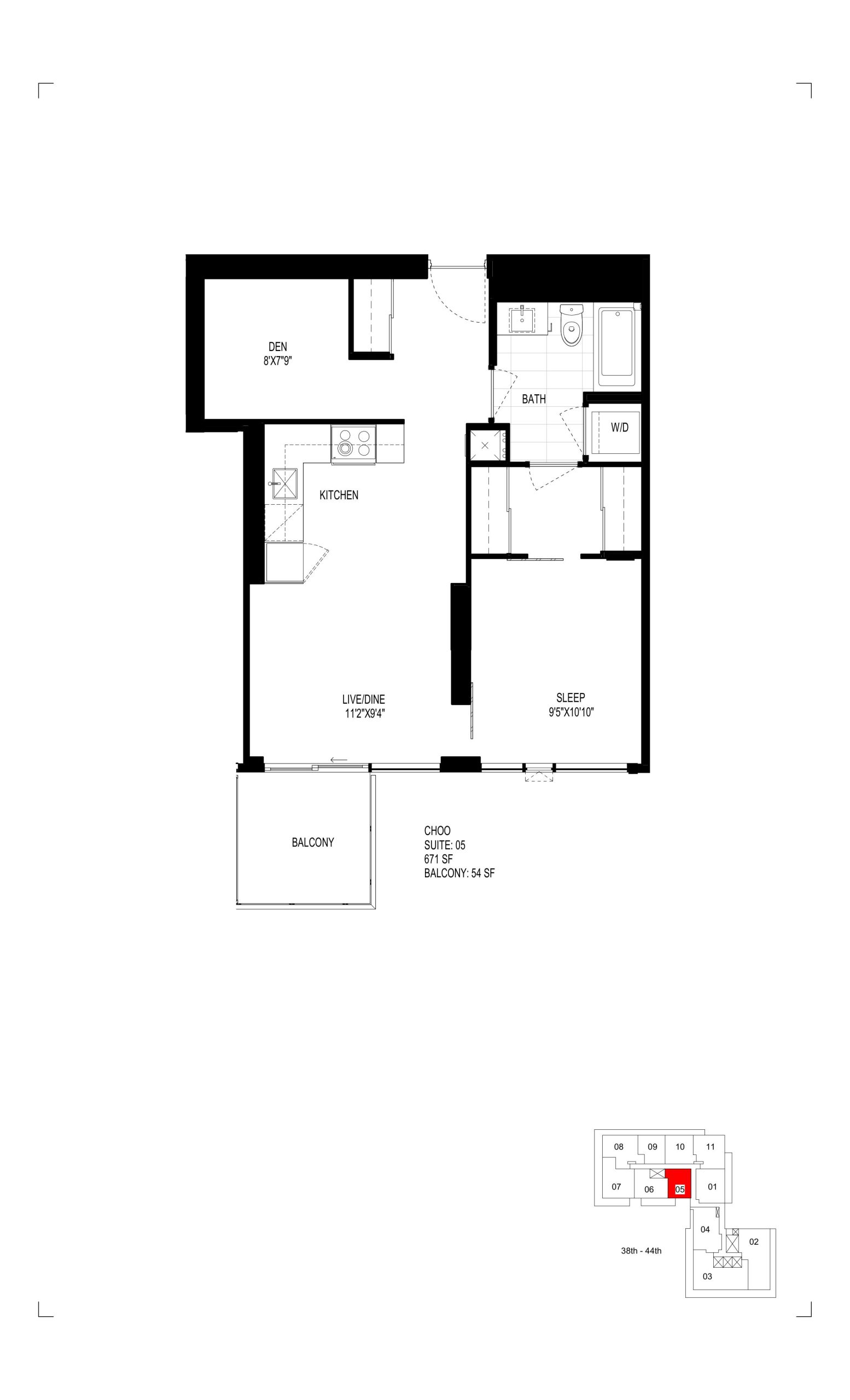 Choo floor plan
