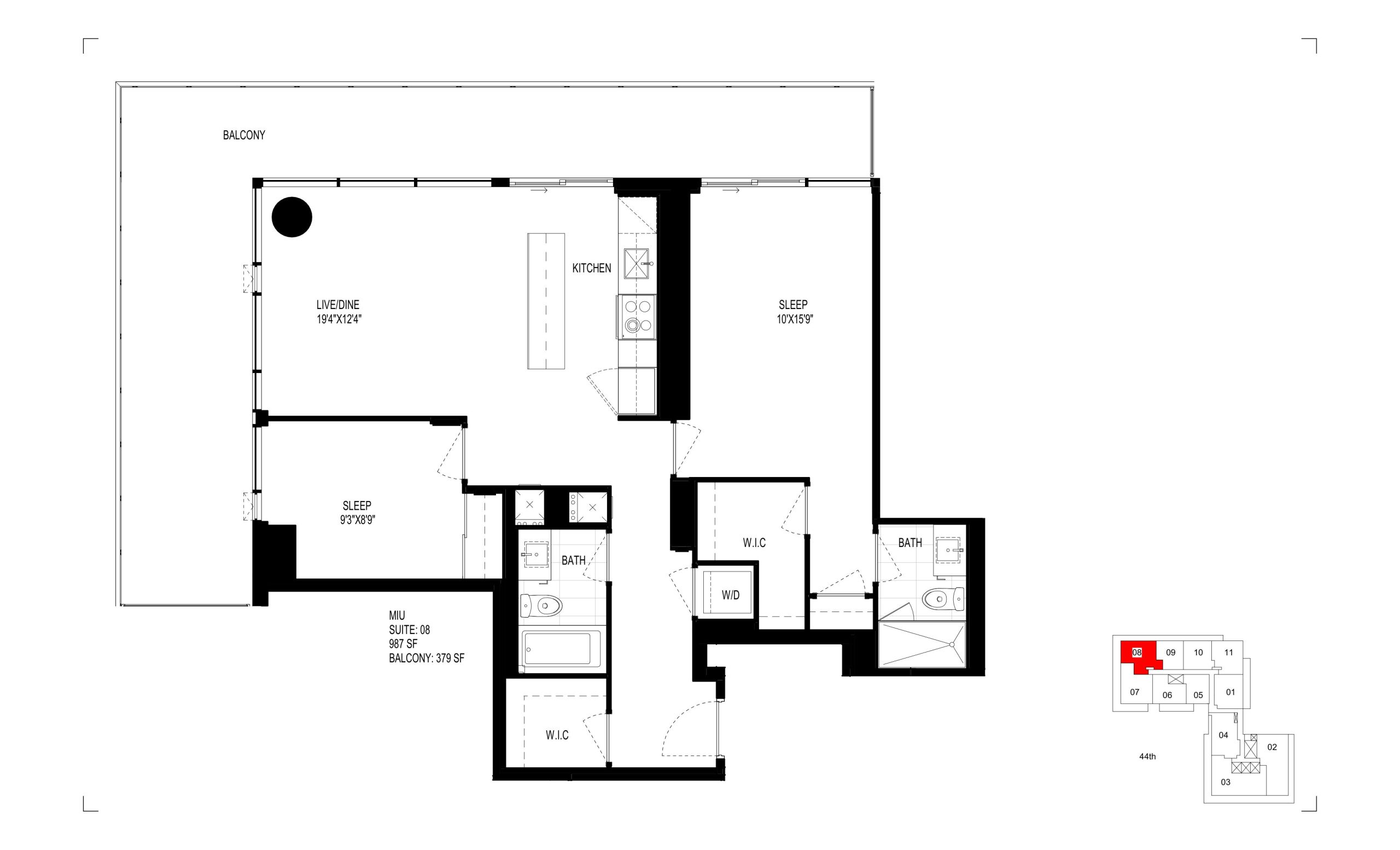 Miu floor plan