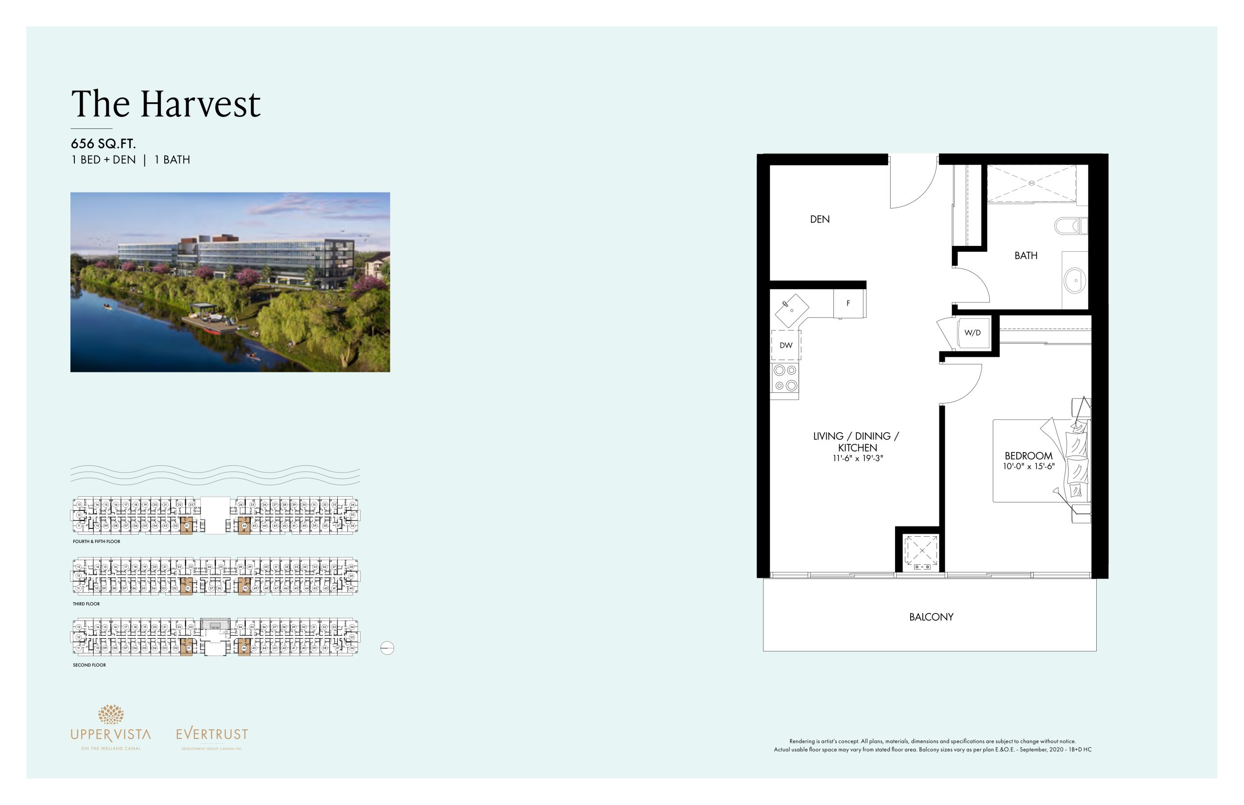 The Harvest floor plan