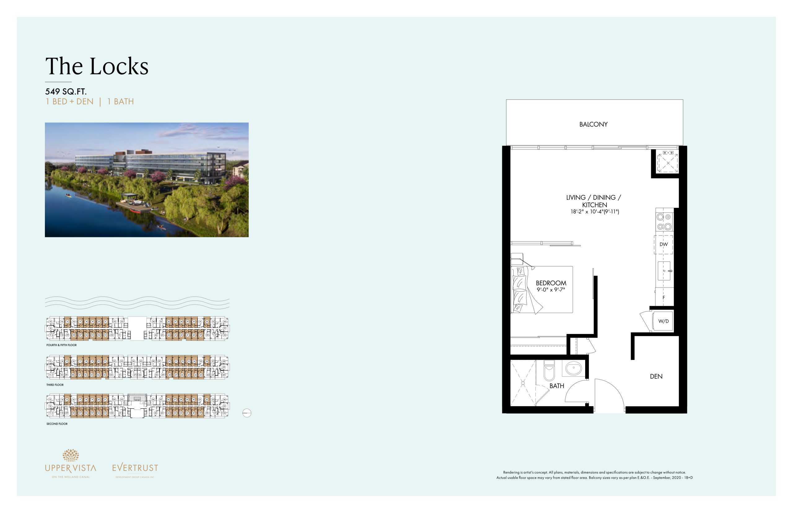 The Locks floor plan