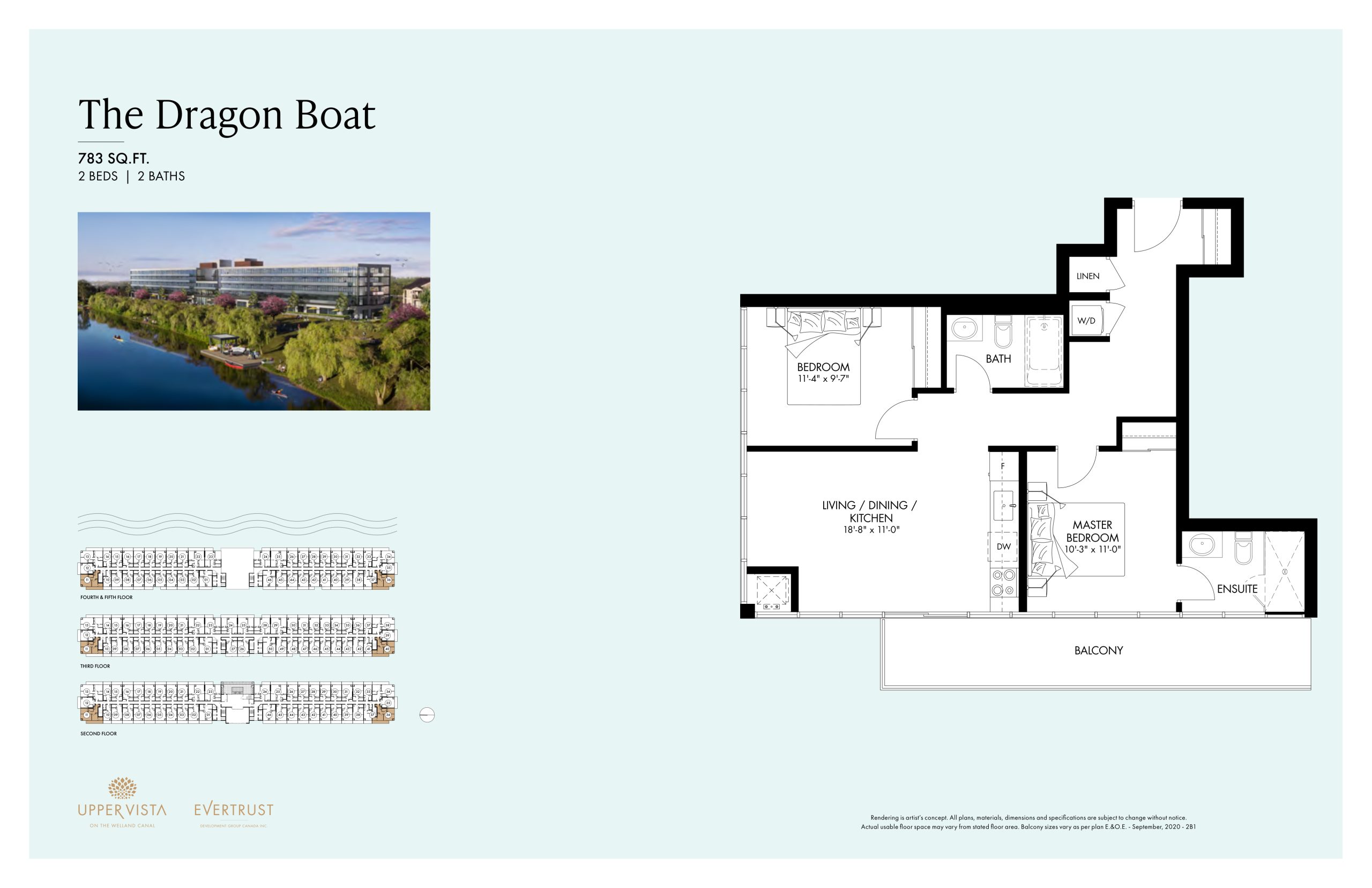 The Dragon Boat floor plan