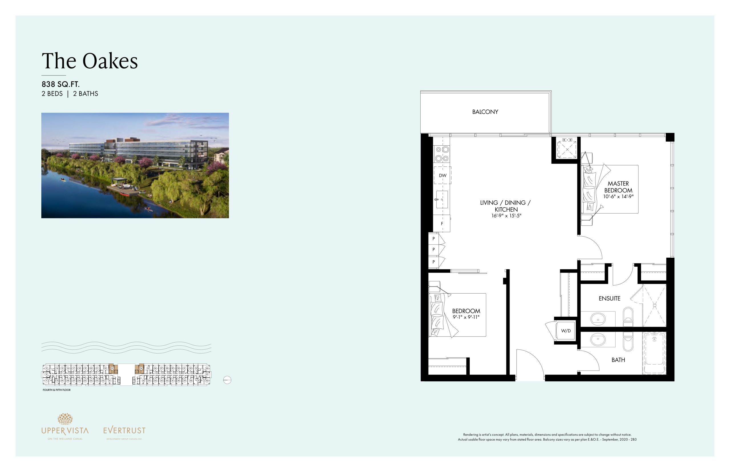 The Oakes floor plan