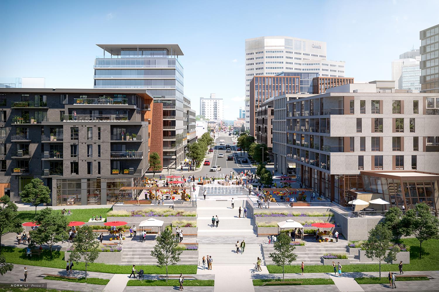 Zibi – O in Gatineau — rendering 4