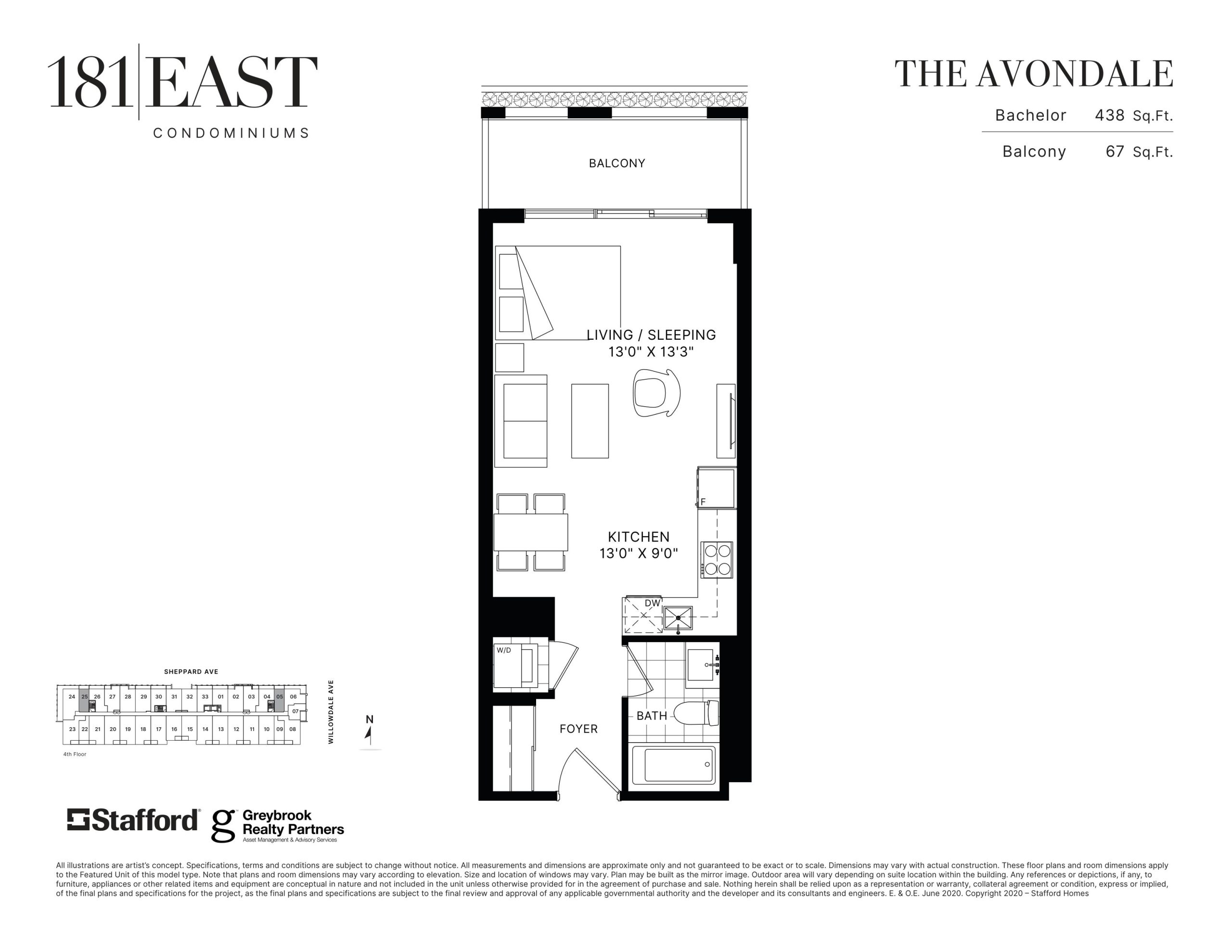 The Avondale floor plan