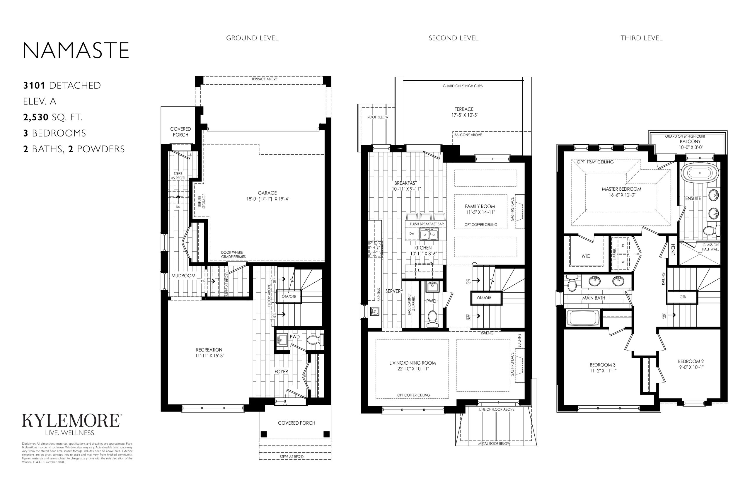 Namaste floor plan