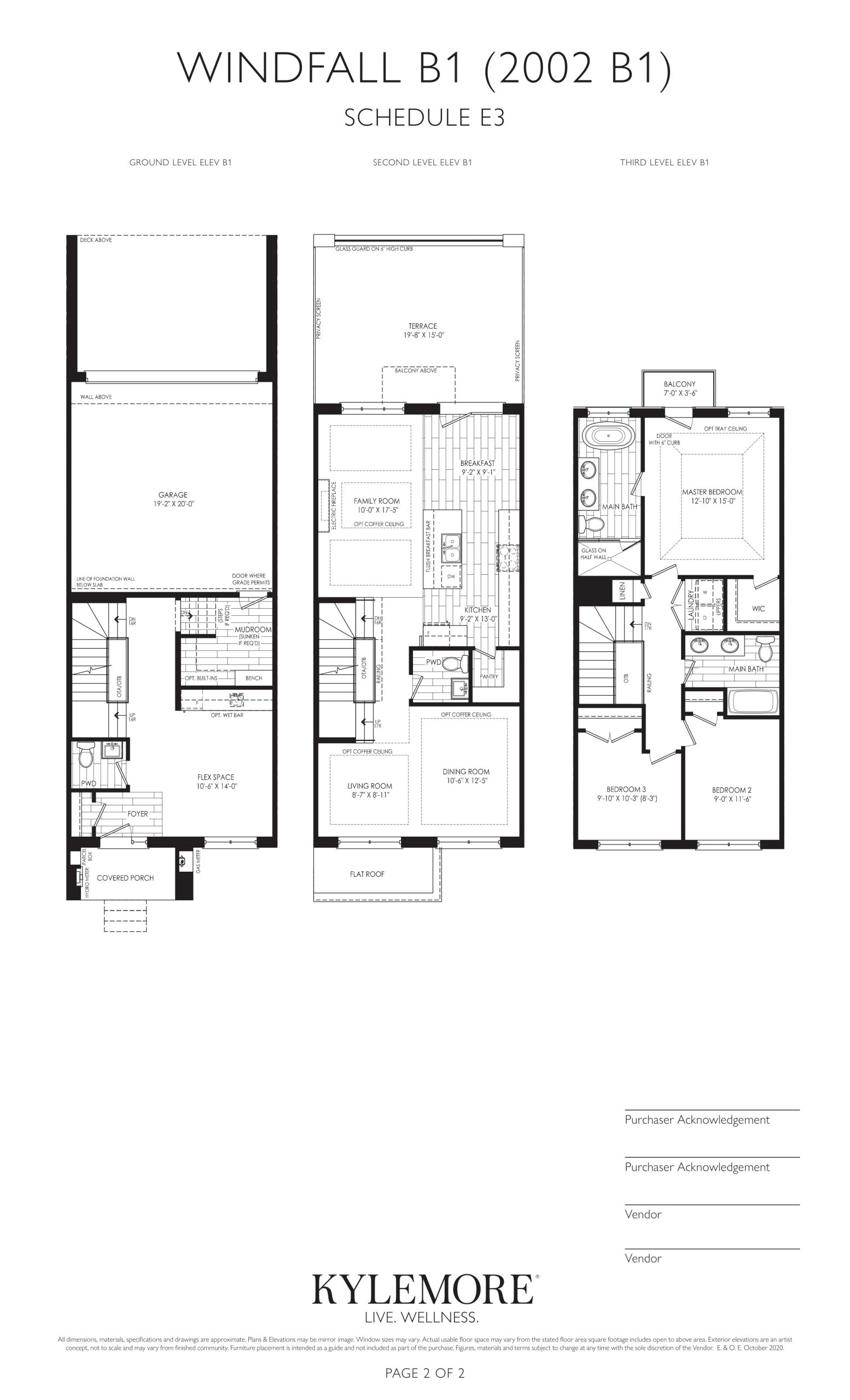 Windfall B1 floor plan