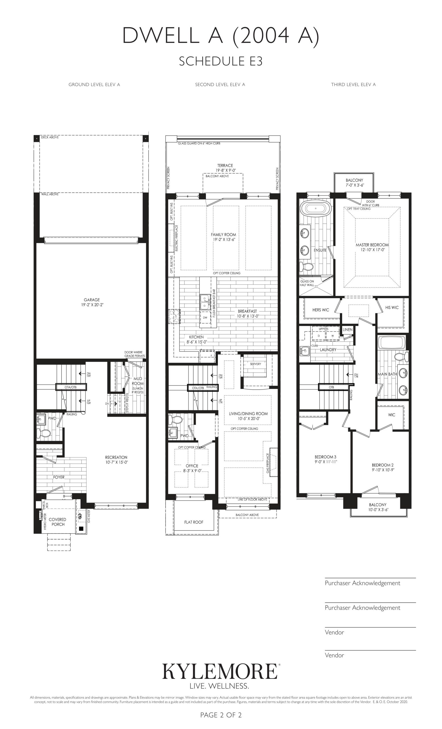 Dwell A floor plan