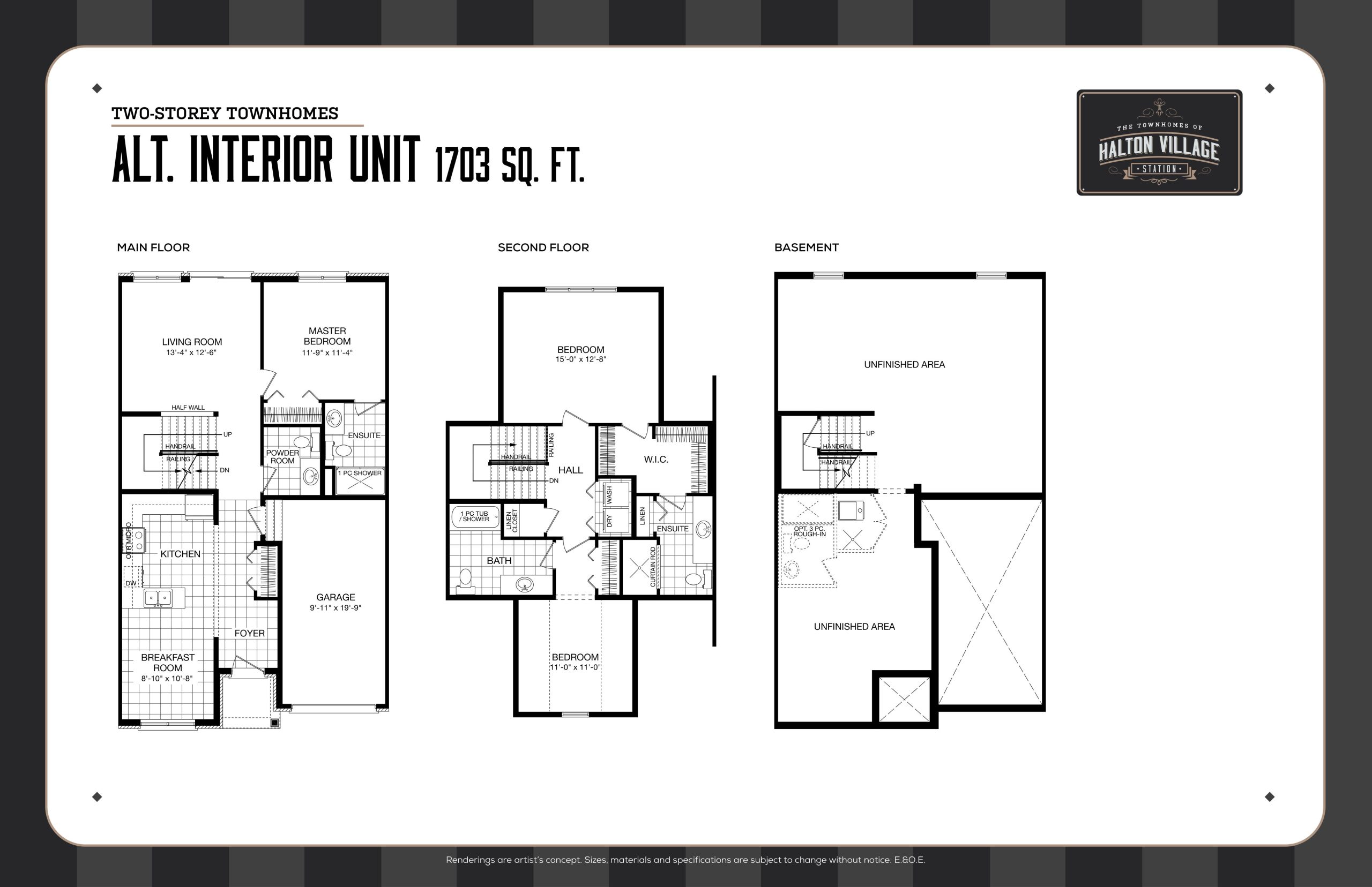 Alt. Interior Unit floor plan