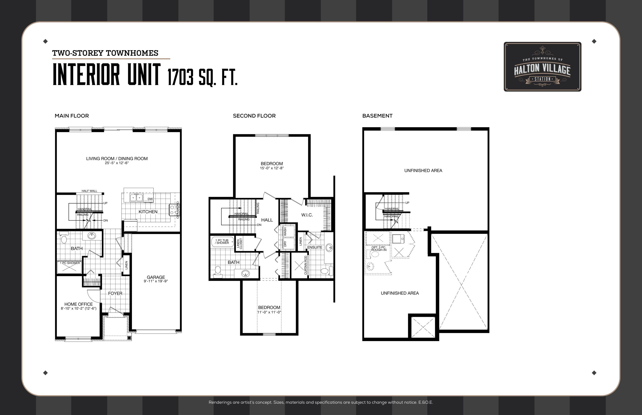 Interior Unit floor plan