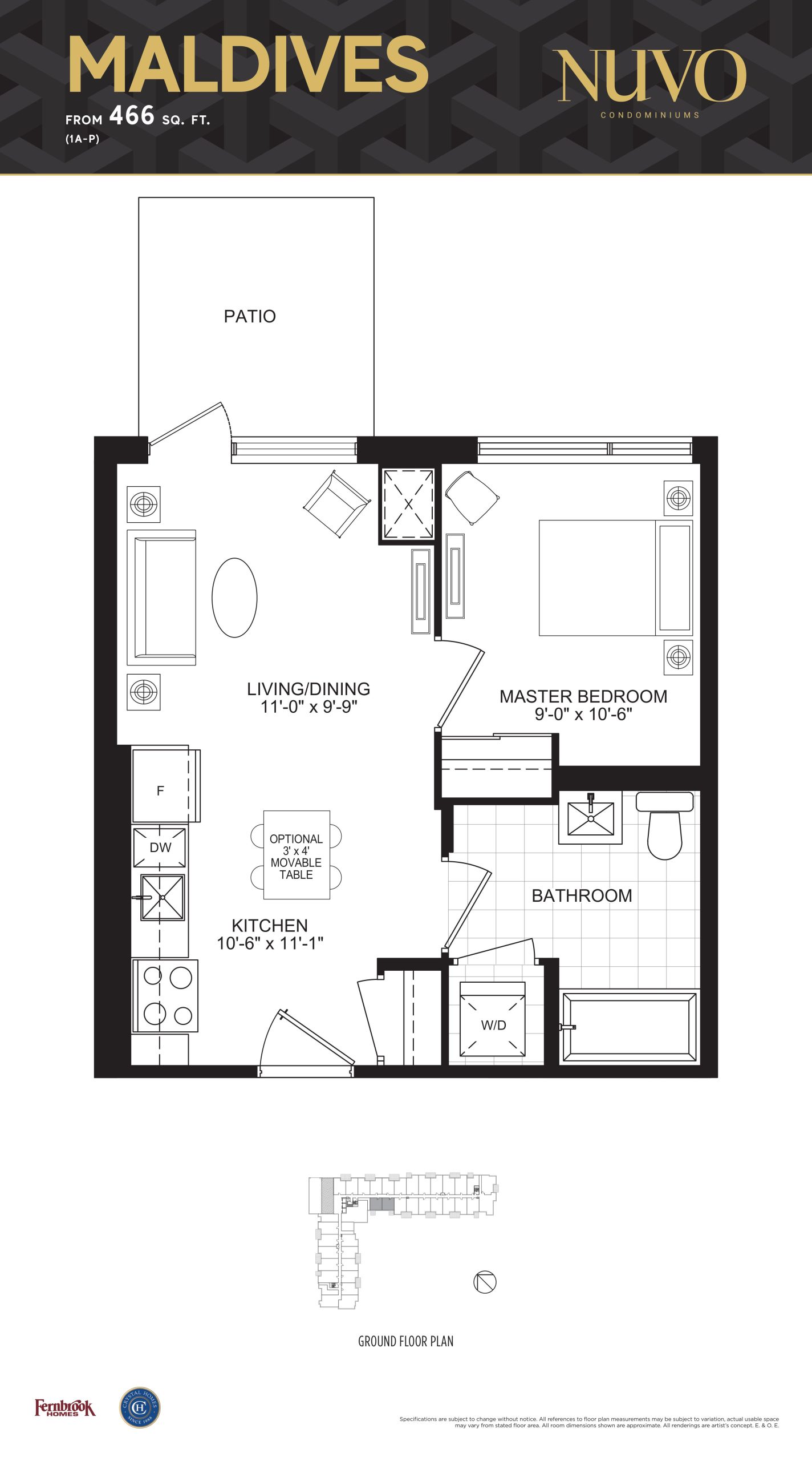 Maldives floor plan