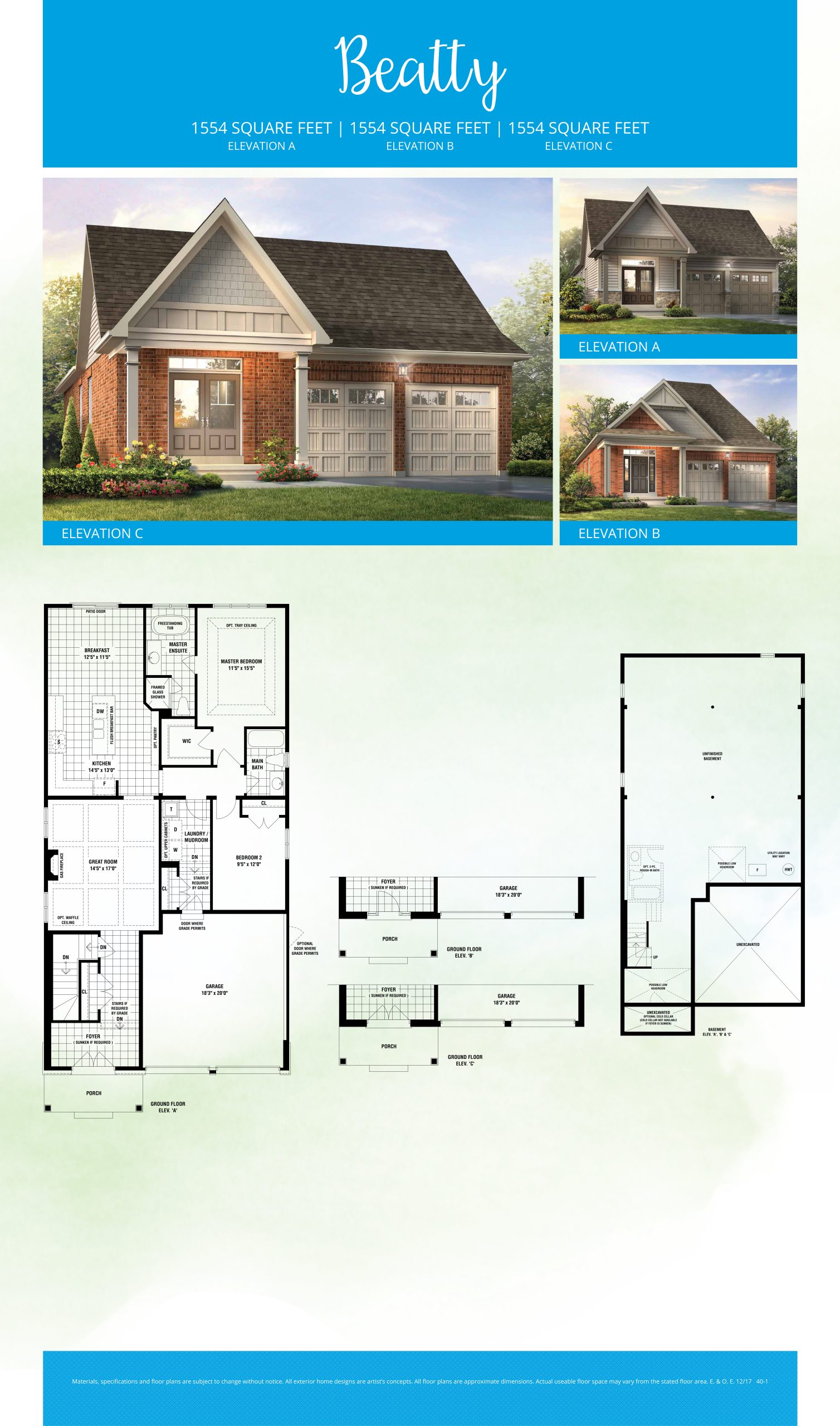 Beatty floor plan