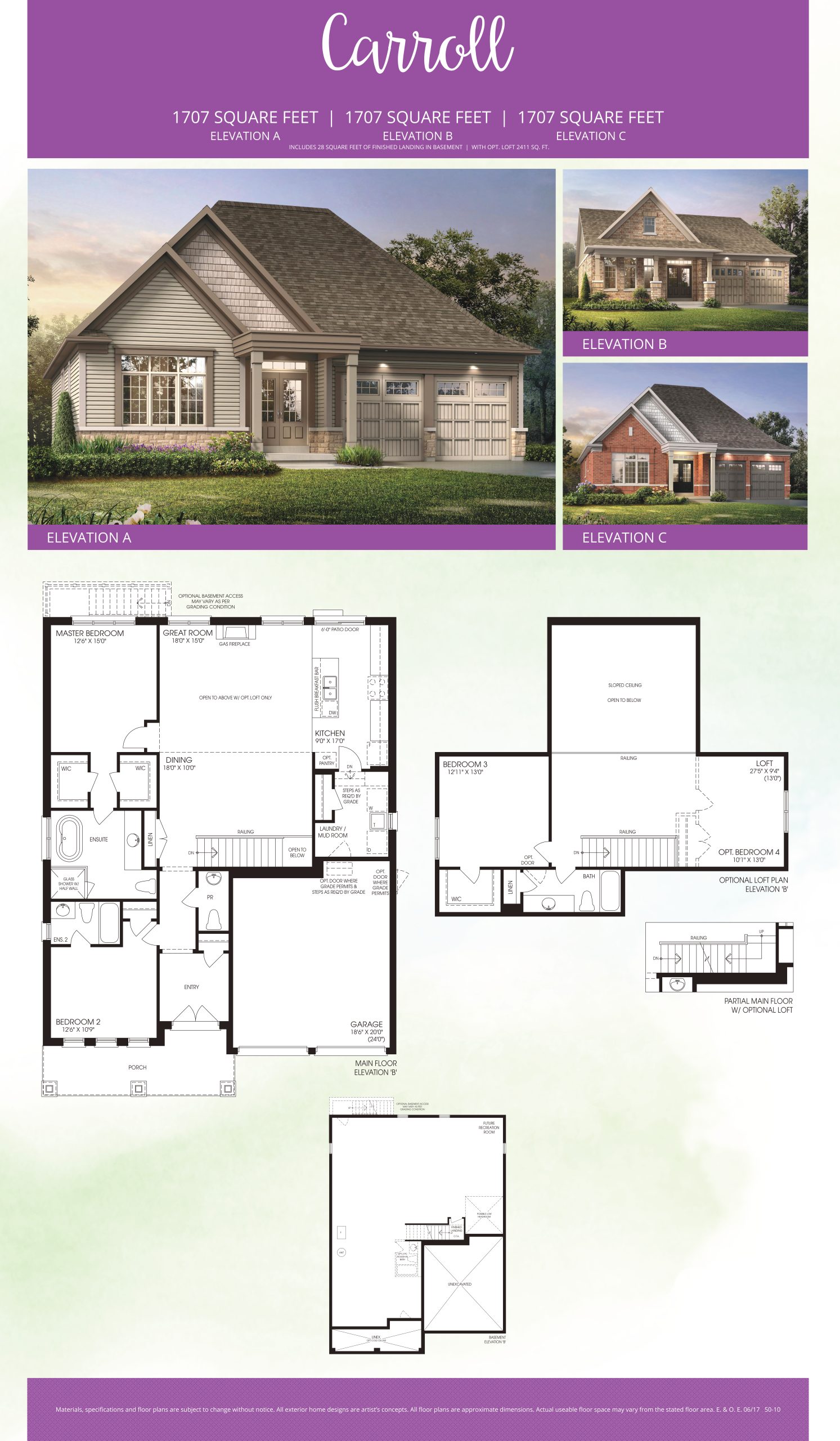 Carroll floor plan