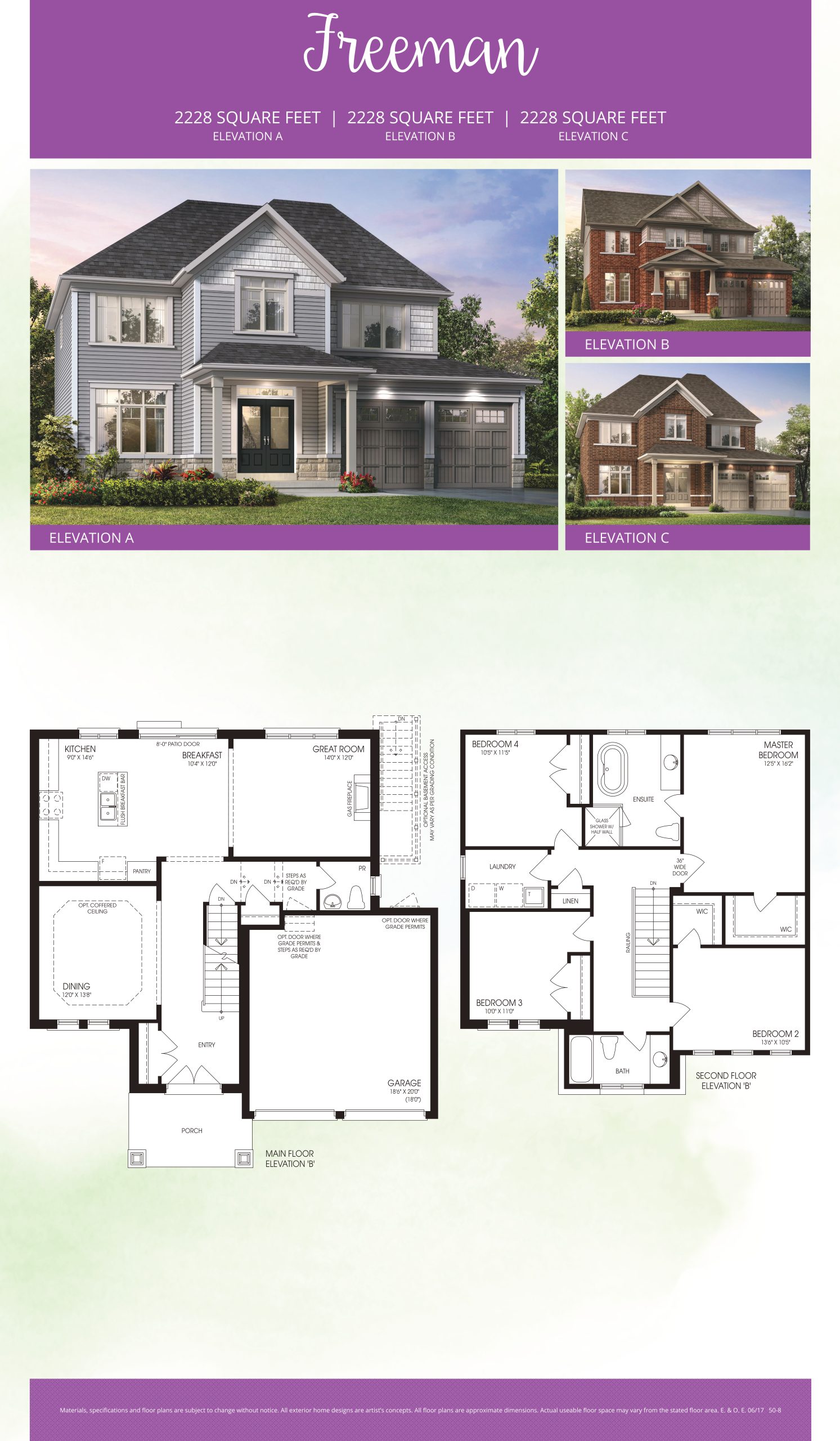 Freeman floor plan
