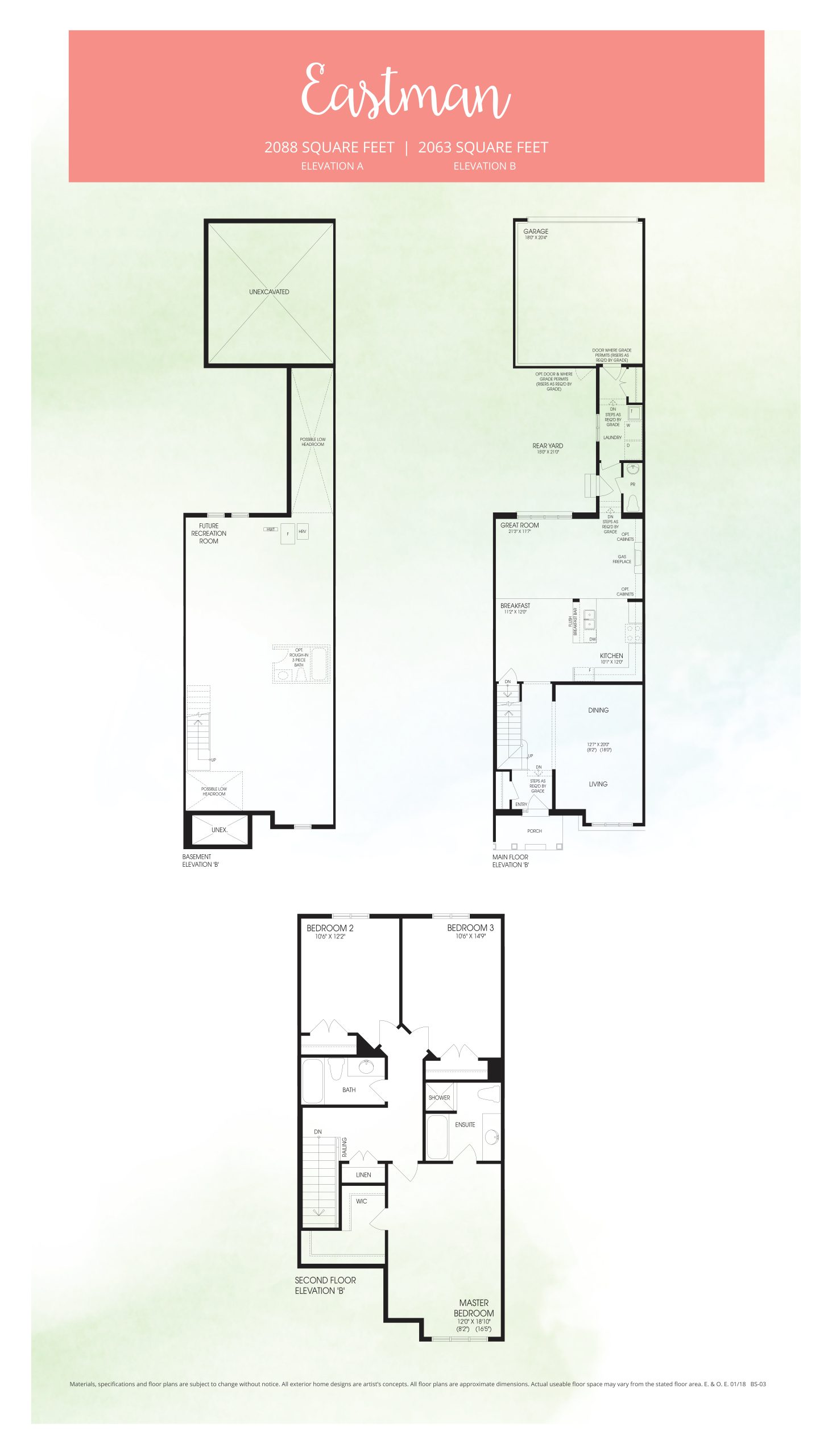 Eastman floor plan