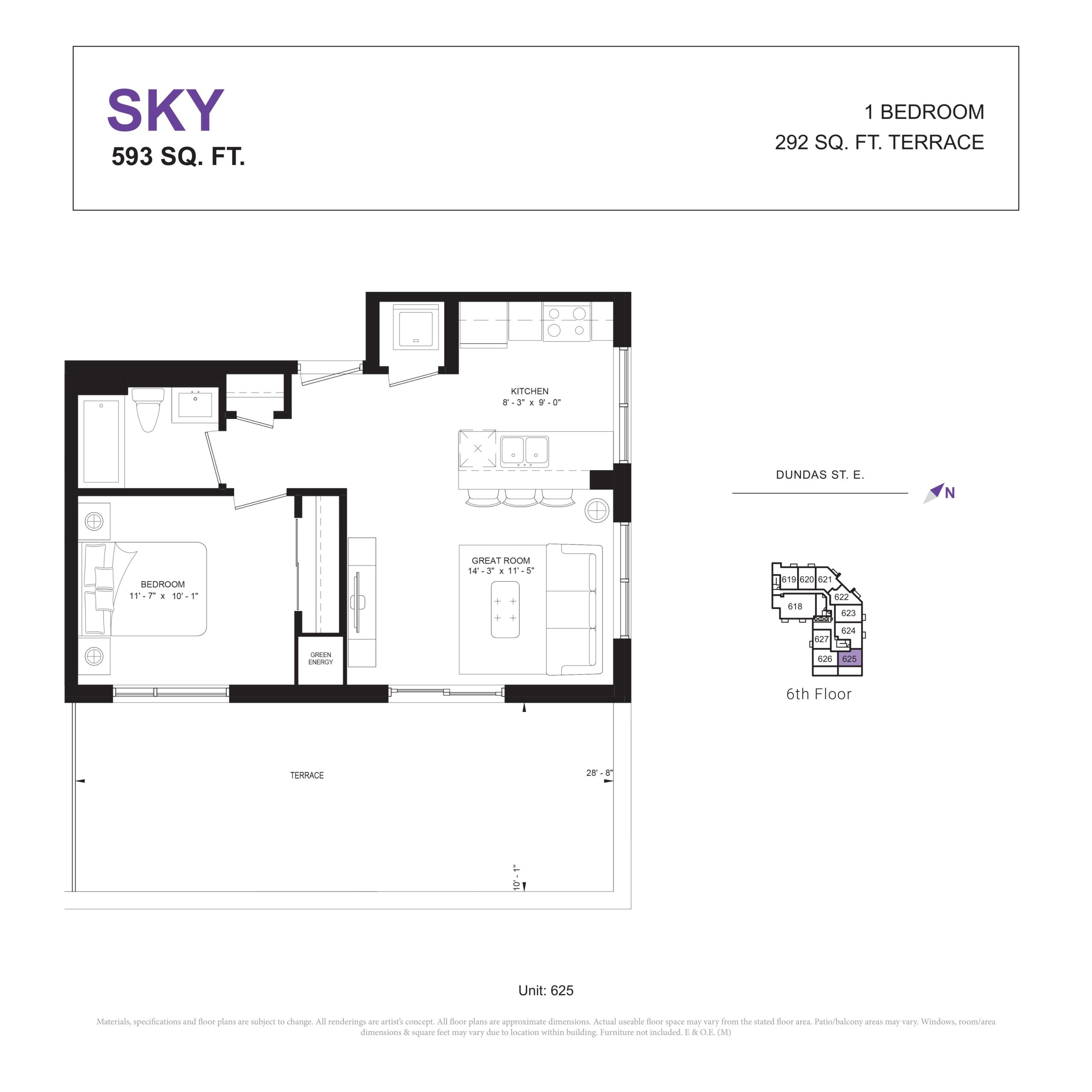 Sky floor plan
