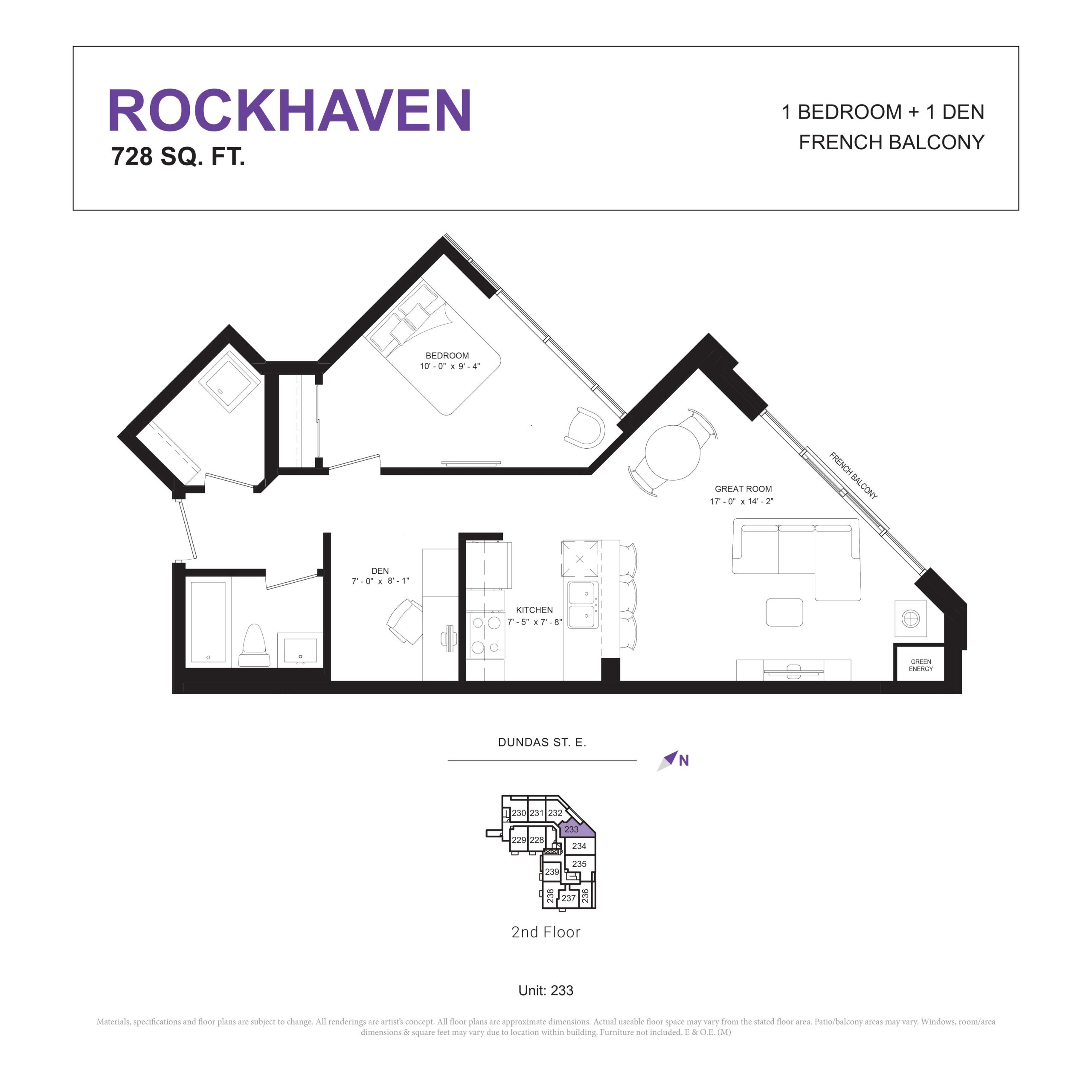 Rockhaven floor plan