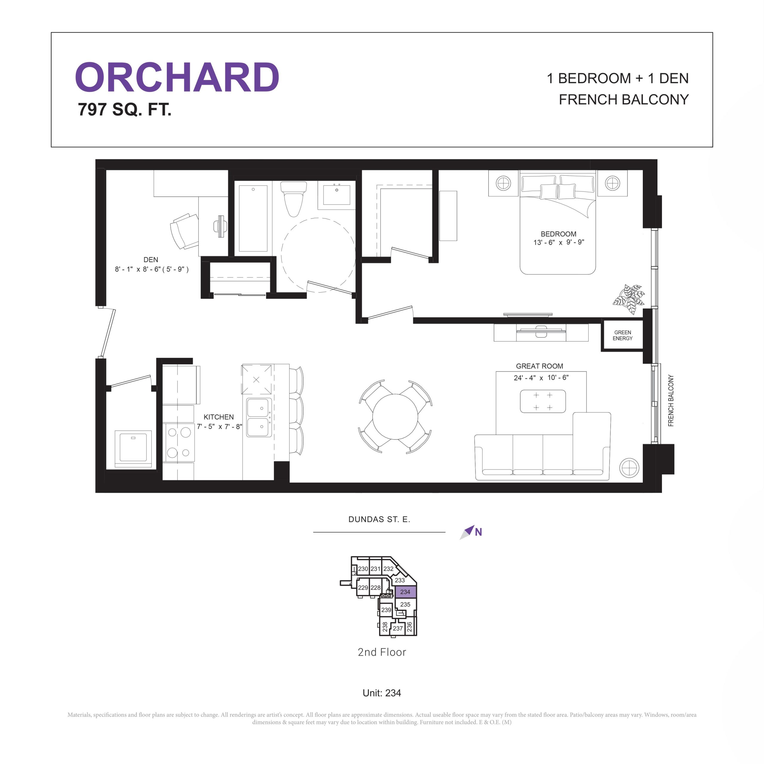 Orchard floor plan