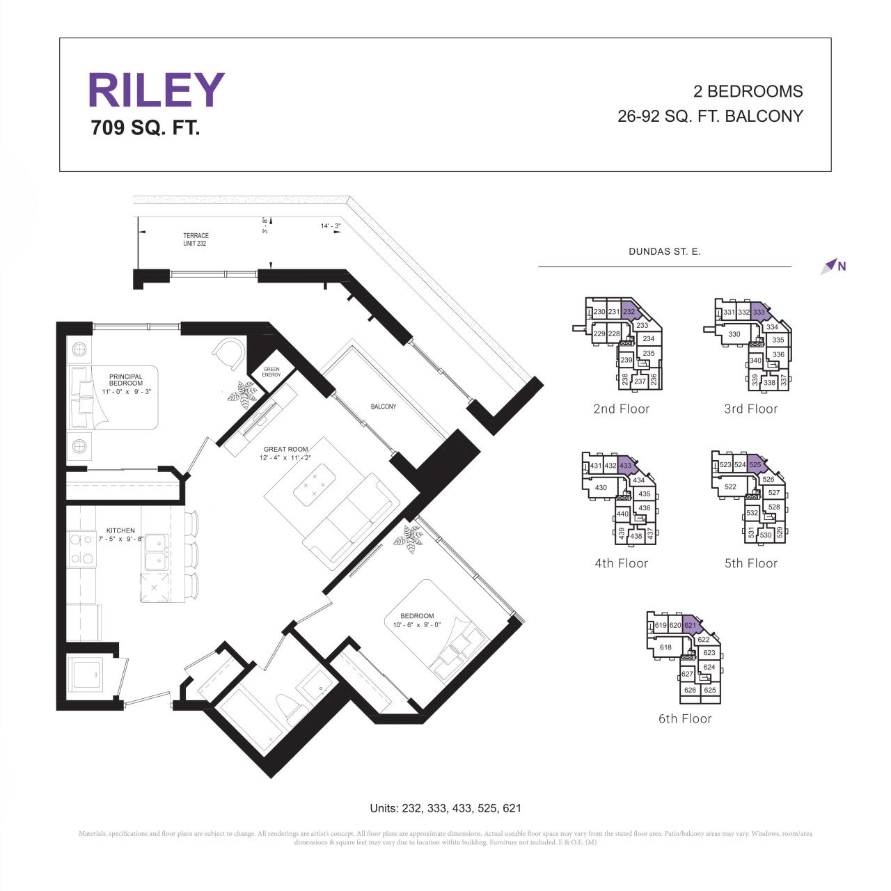 Riley floor plan