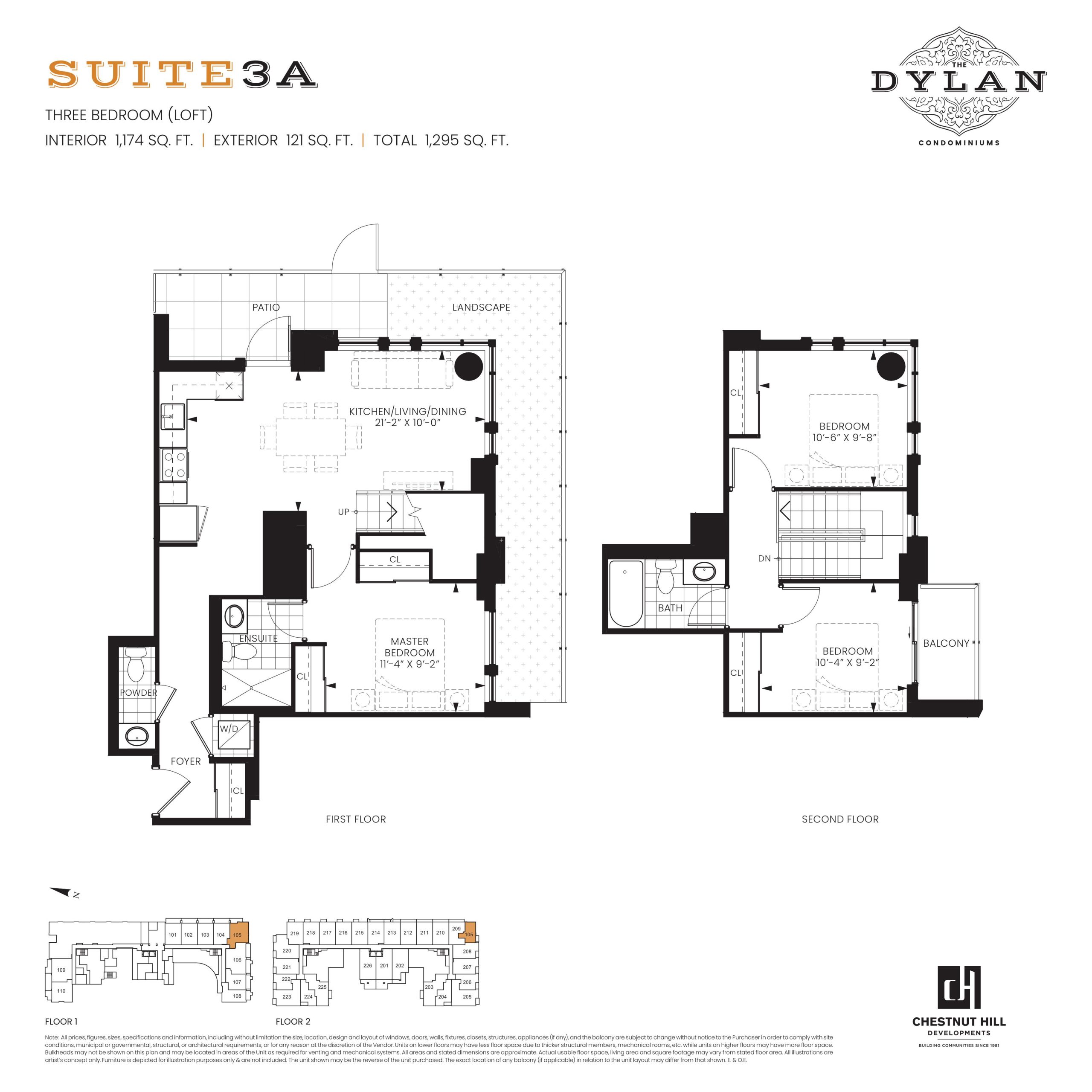 Suite 3A floor plan
