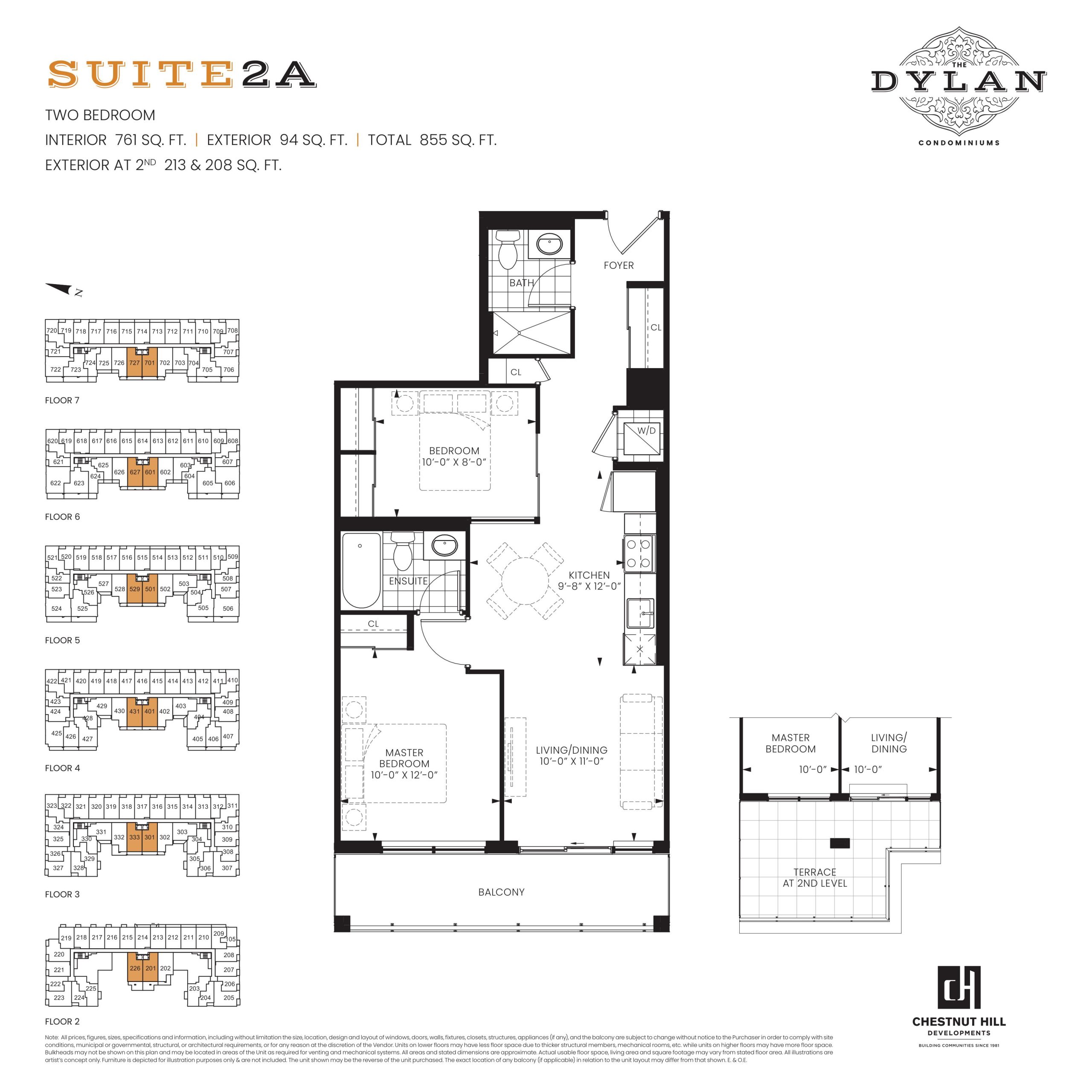 Suite 2A floor plan