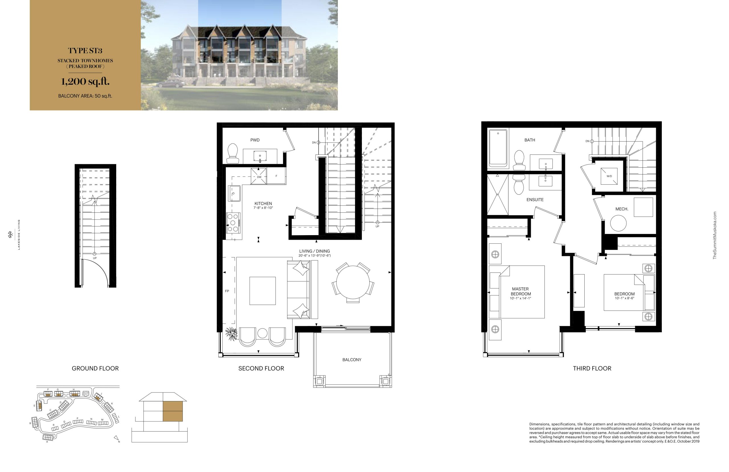 Type ST3 floor plan