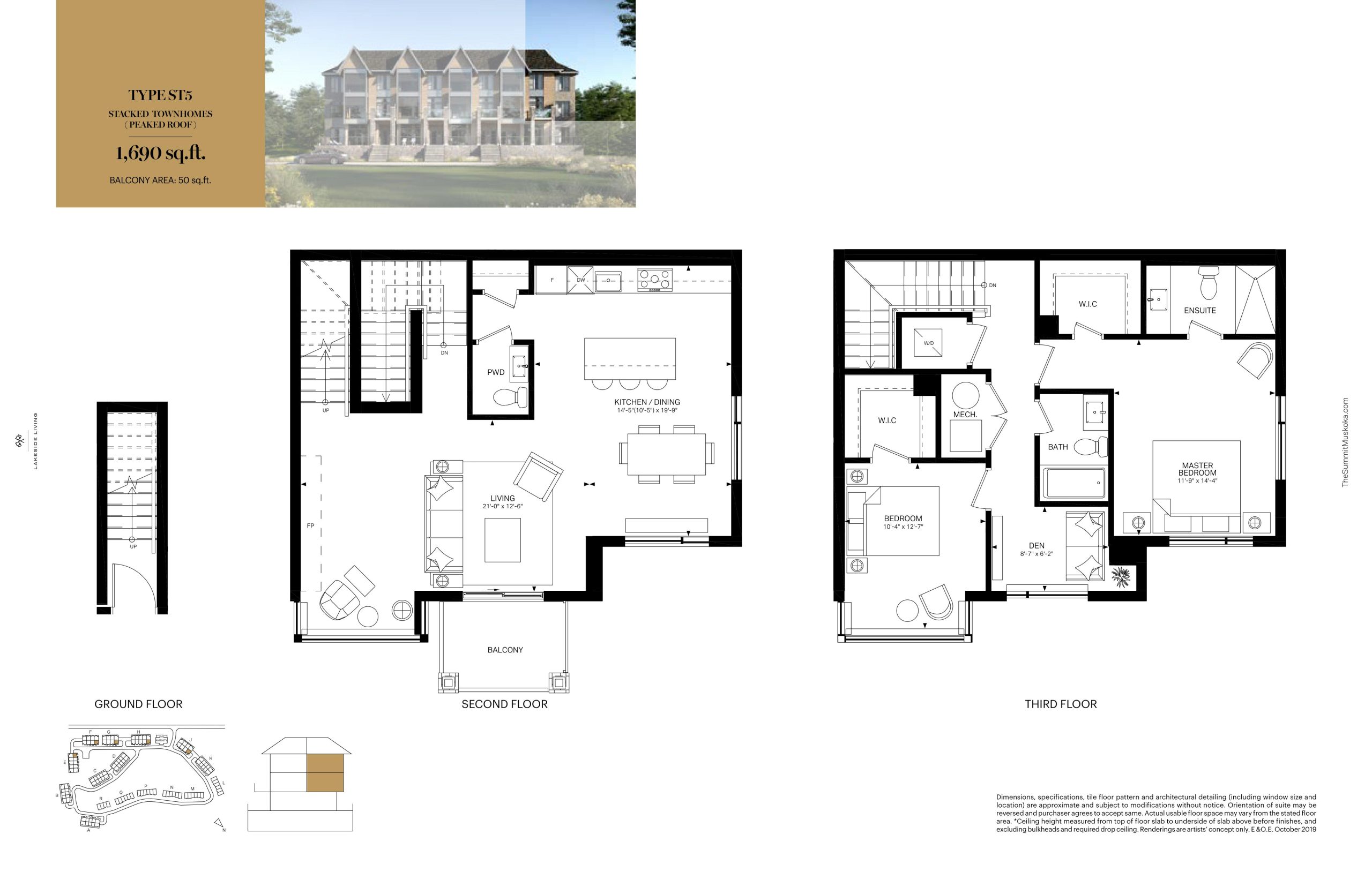 Type ST5 floor plan