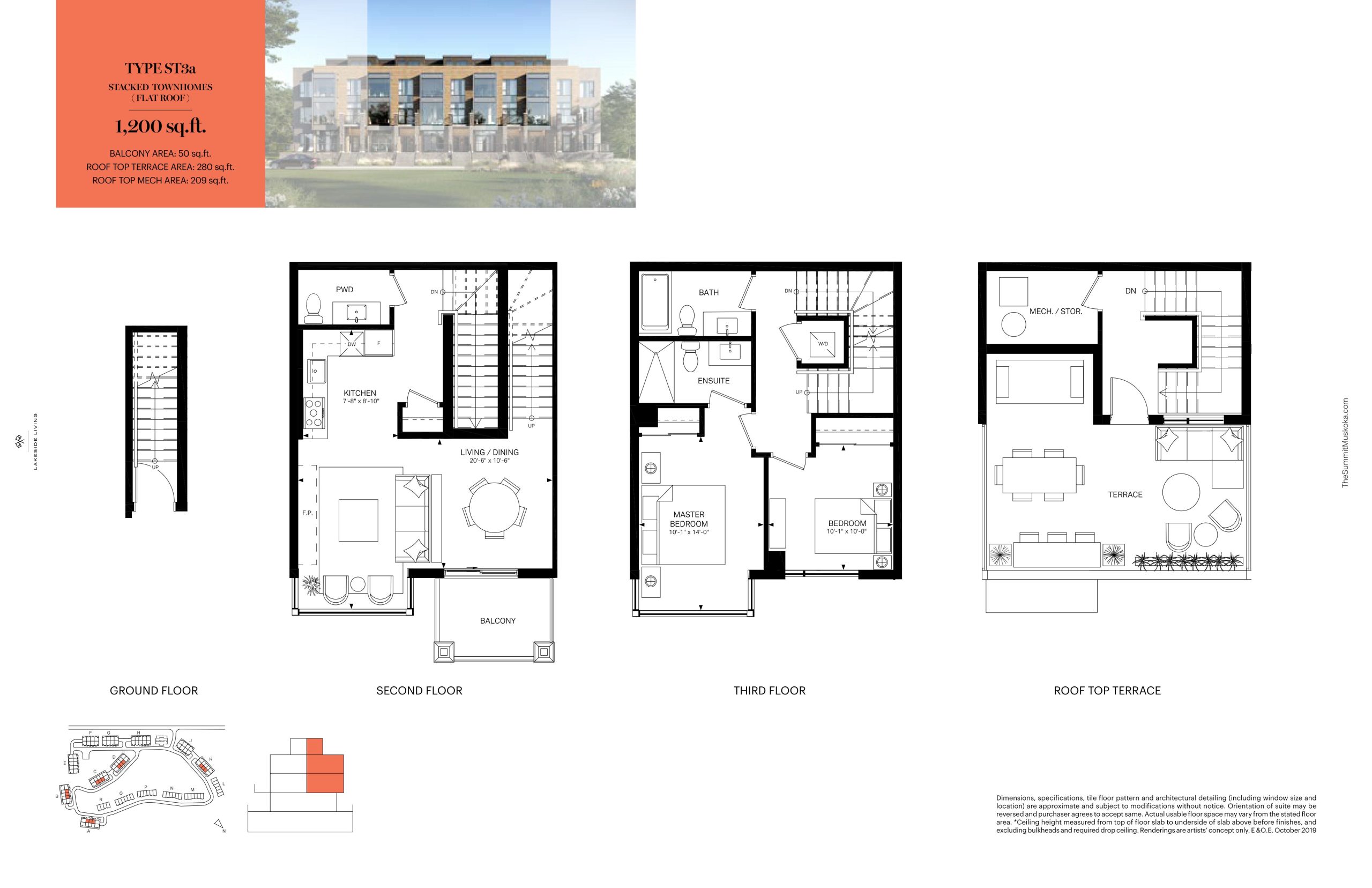 Type ST3a floor plan