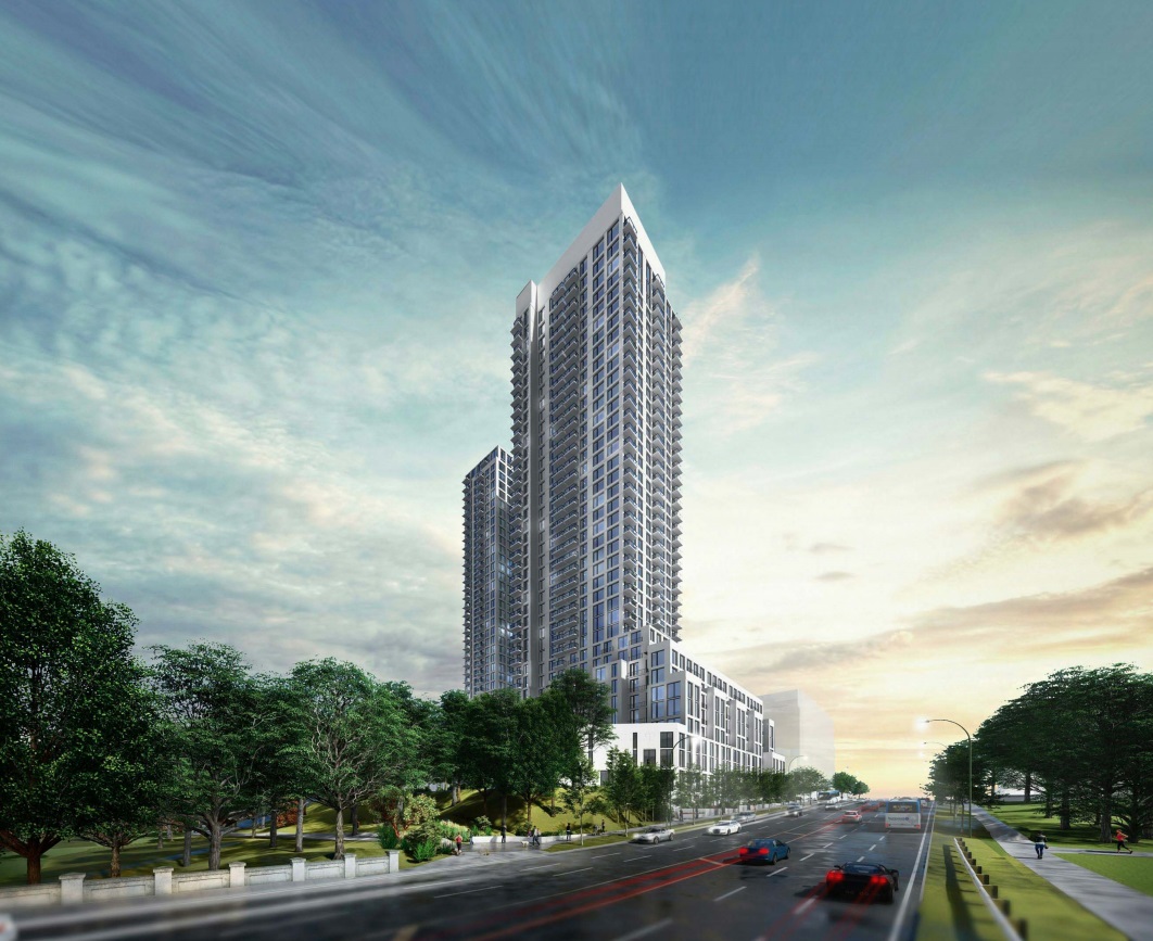 1875 Steeles Avenue West in Toronto — rendering 1