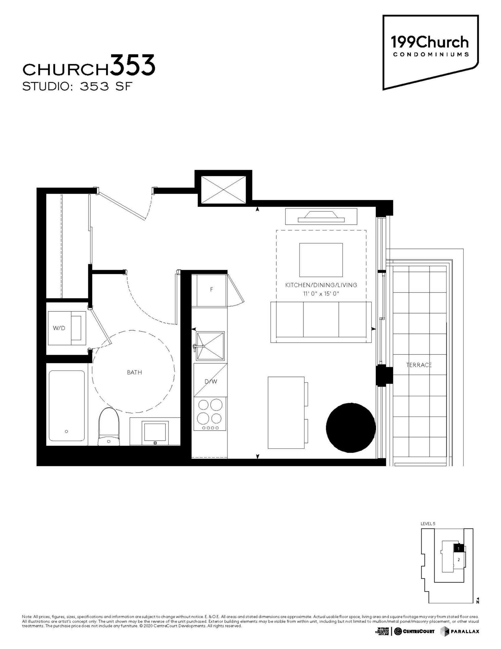Church 353 floor plan