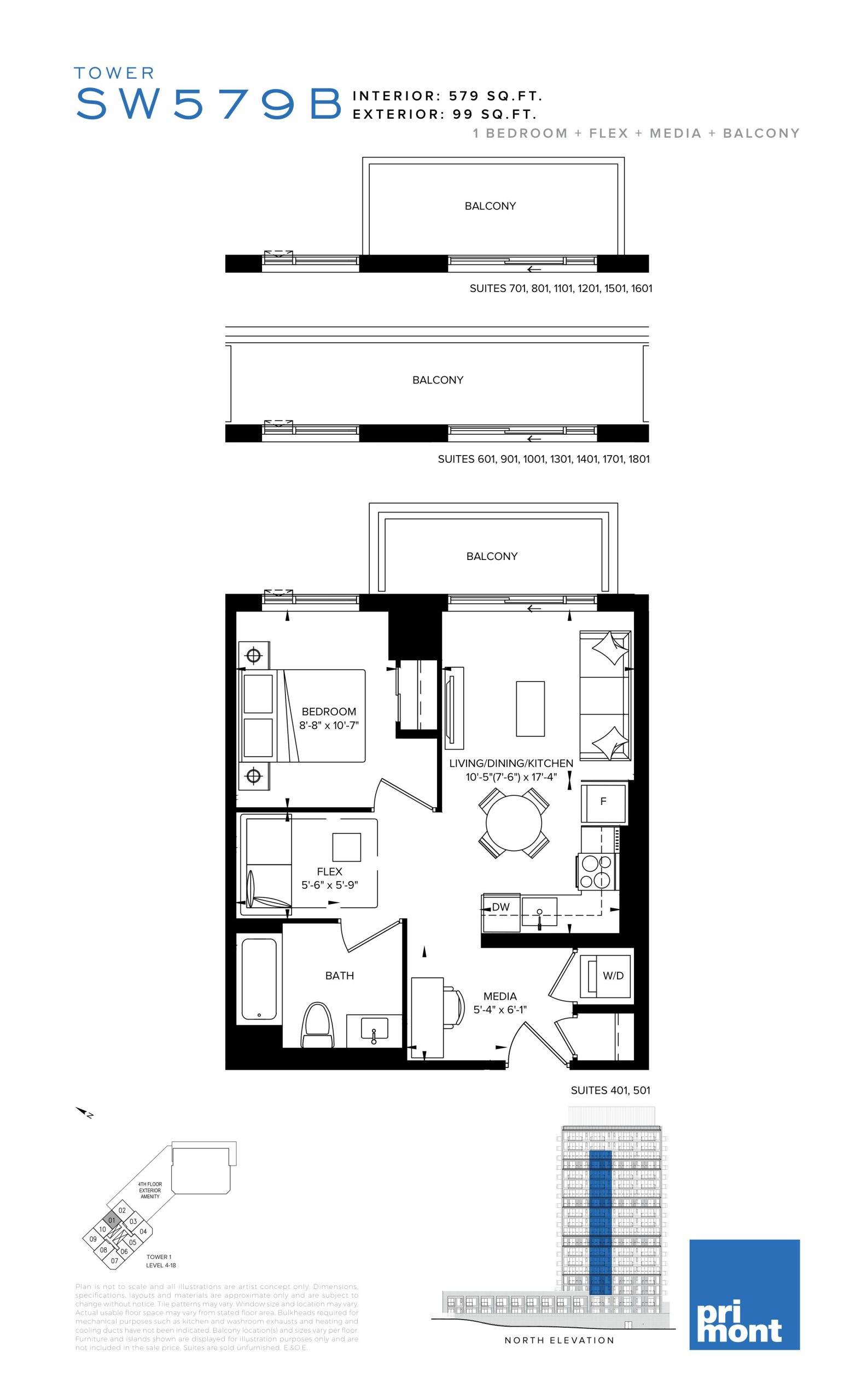 SW579B floor plan