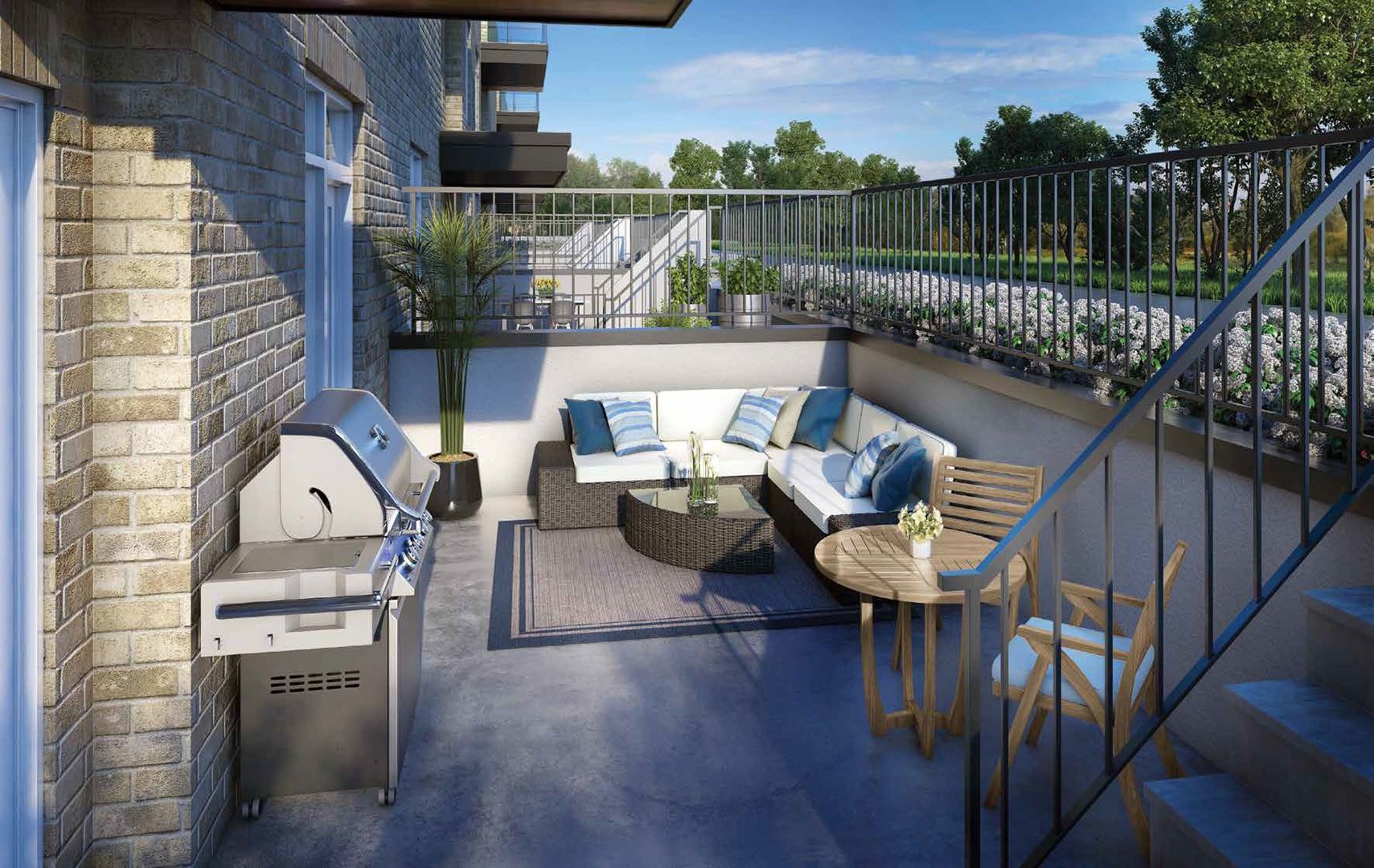 The Crawford Urban in Milton — rendering 4