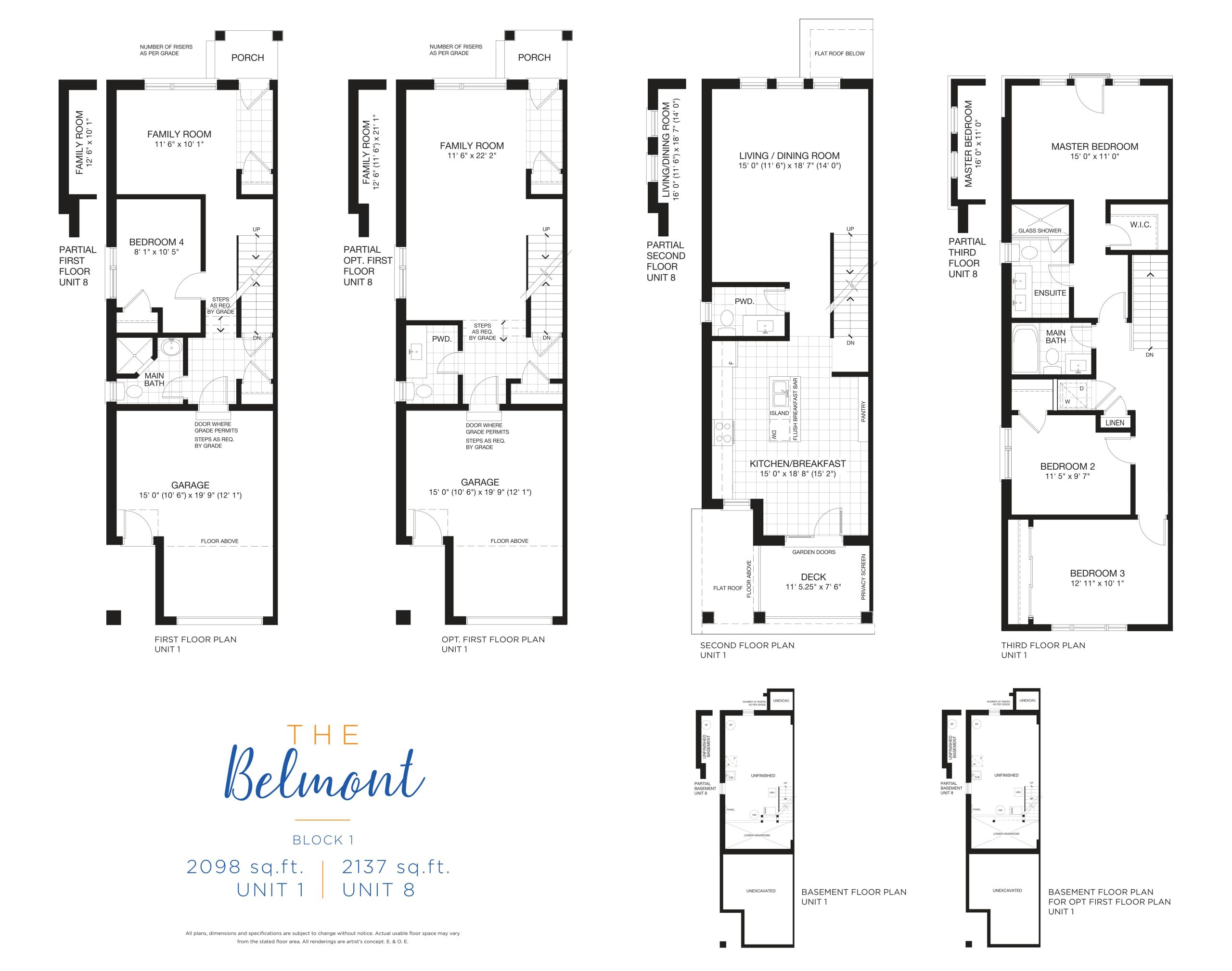 The Belmont floor plan
