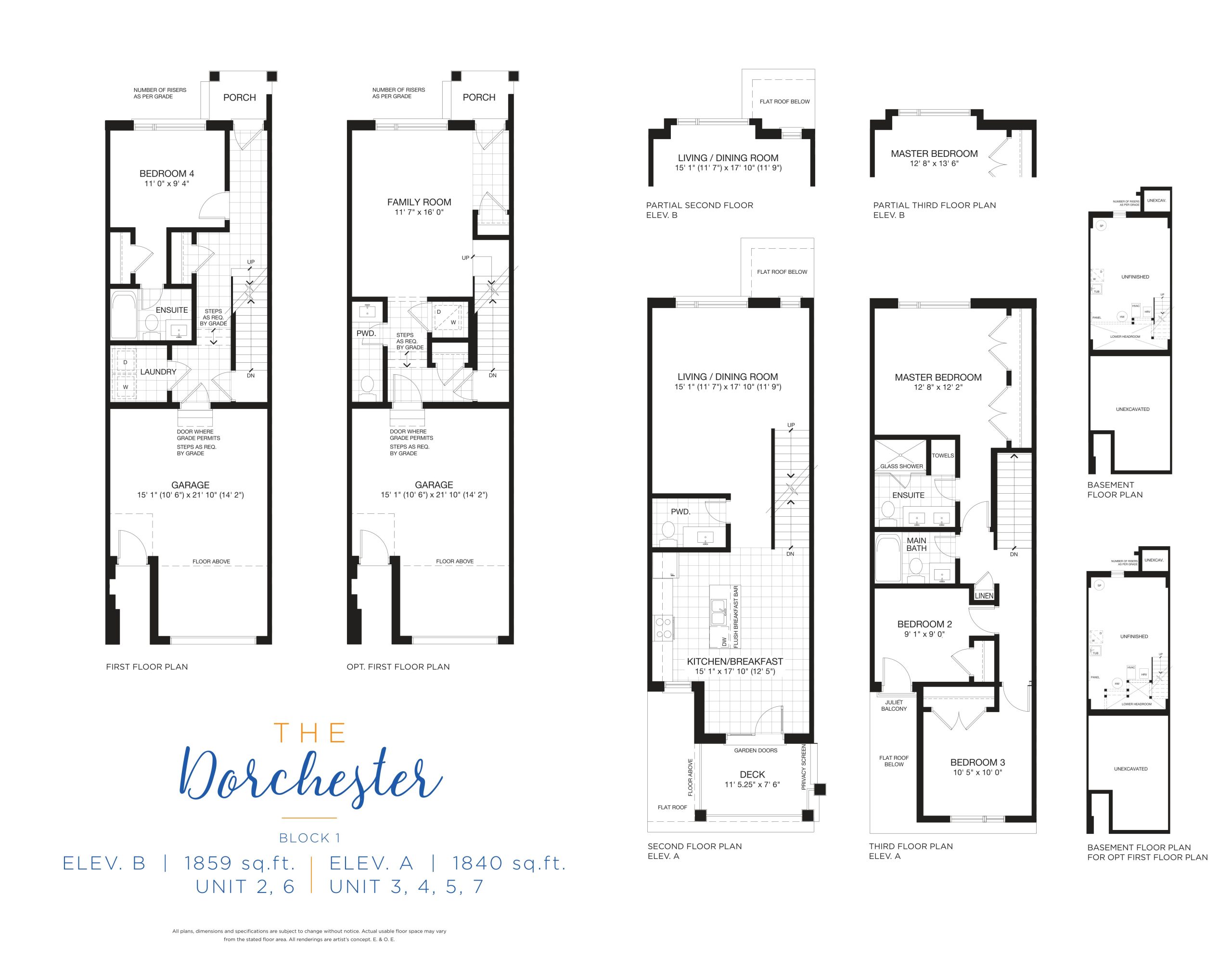 The Dorchester floor plan