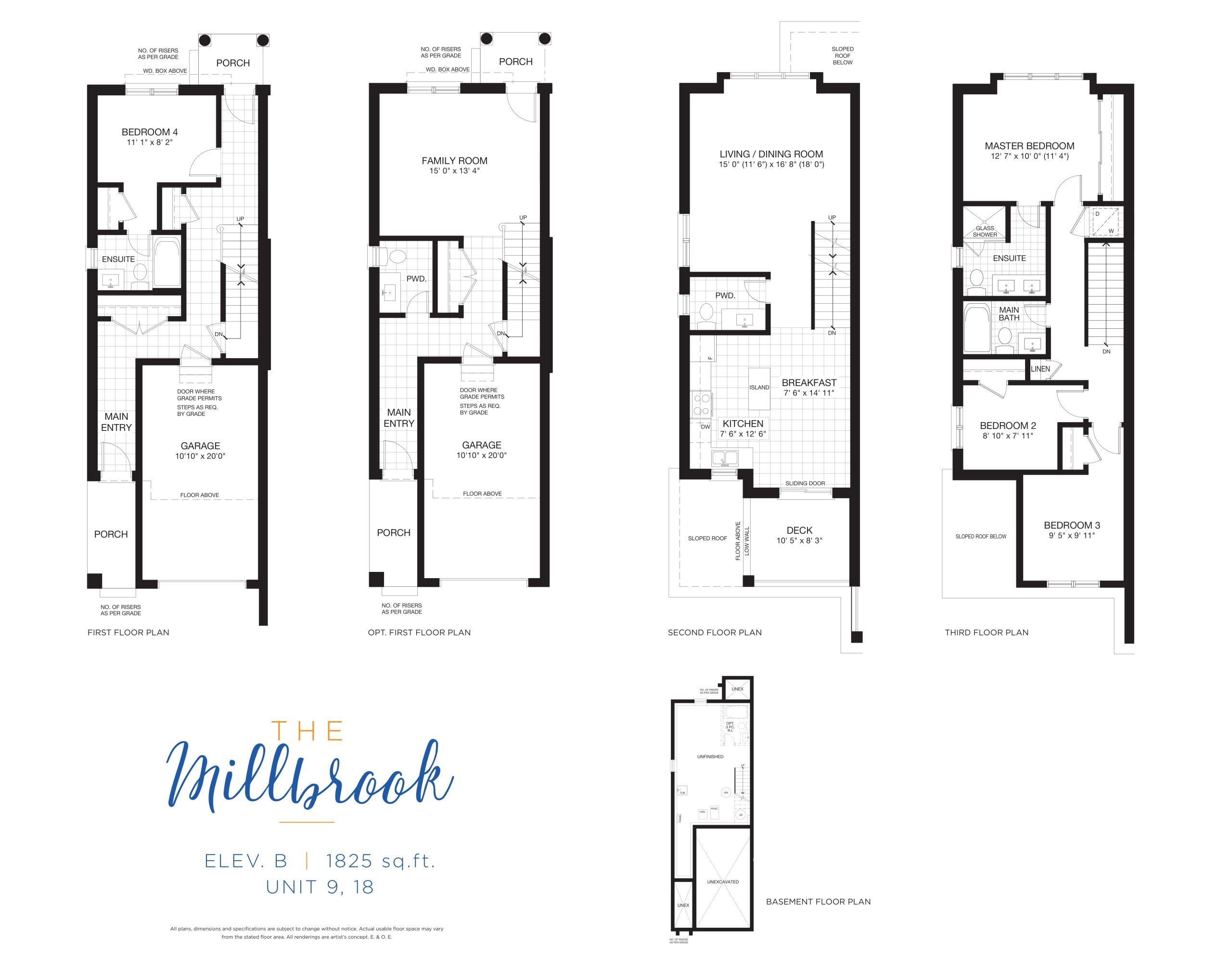 The Millbrook floor plan
