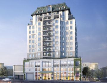 The Waldemar in Burlington — rendering 2