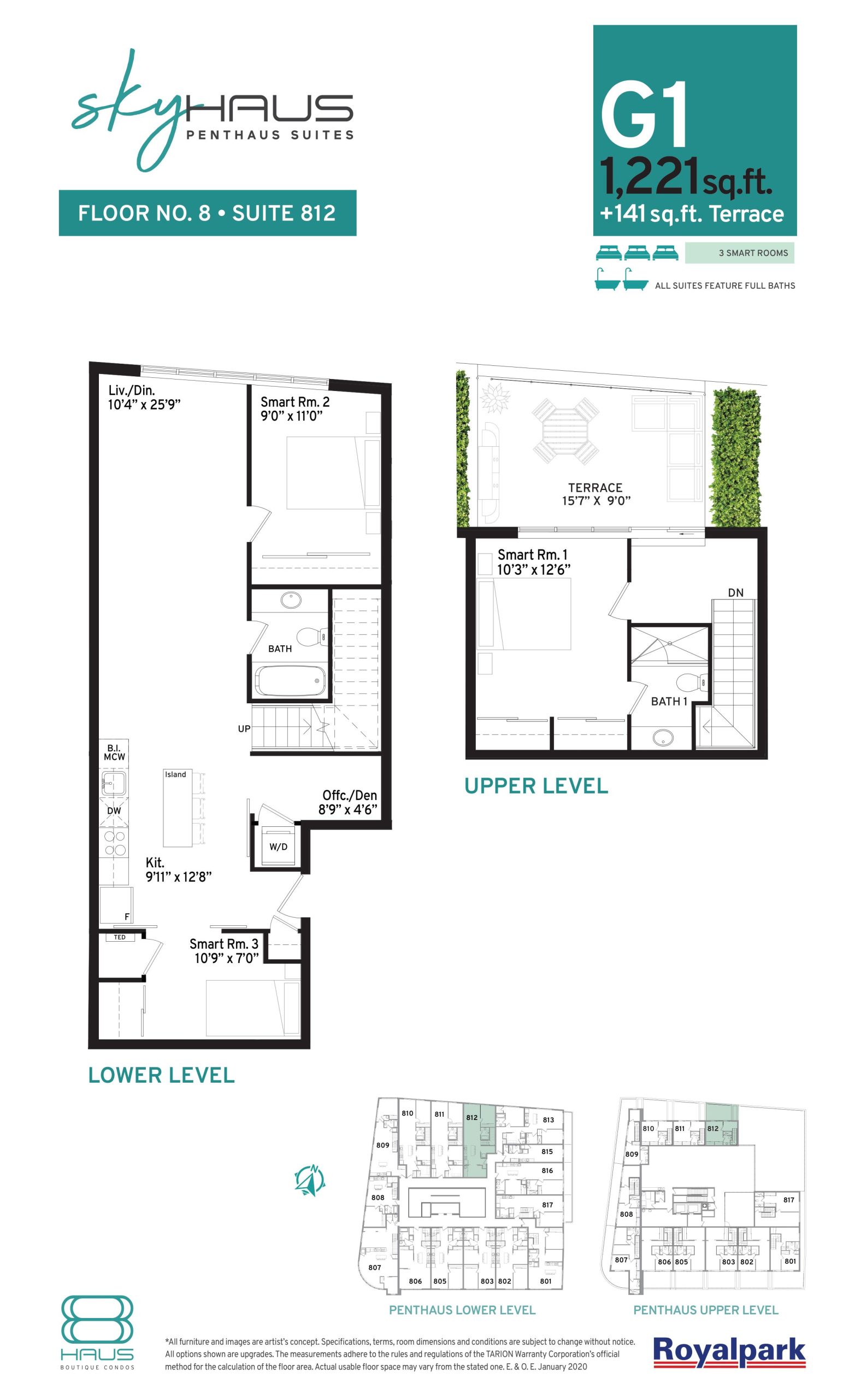 G1 floor plan