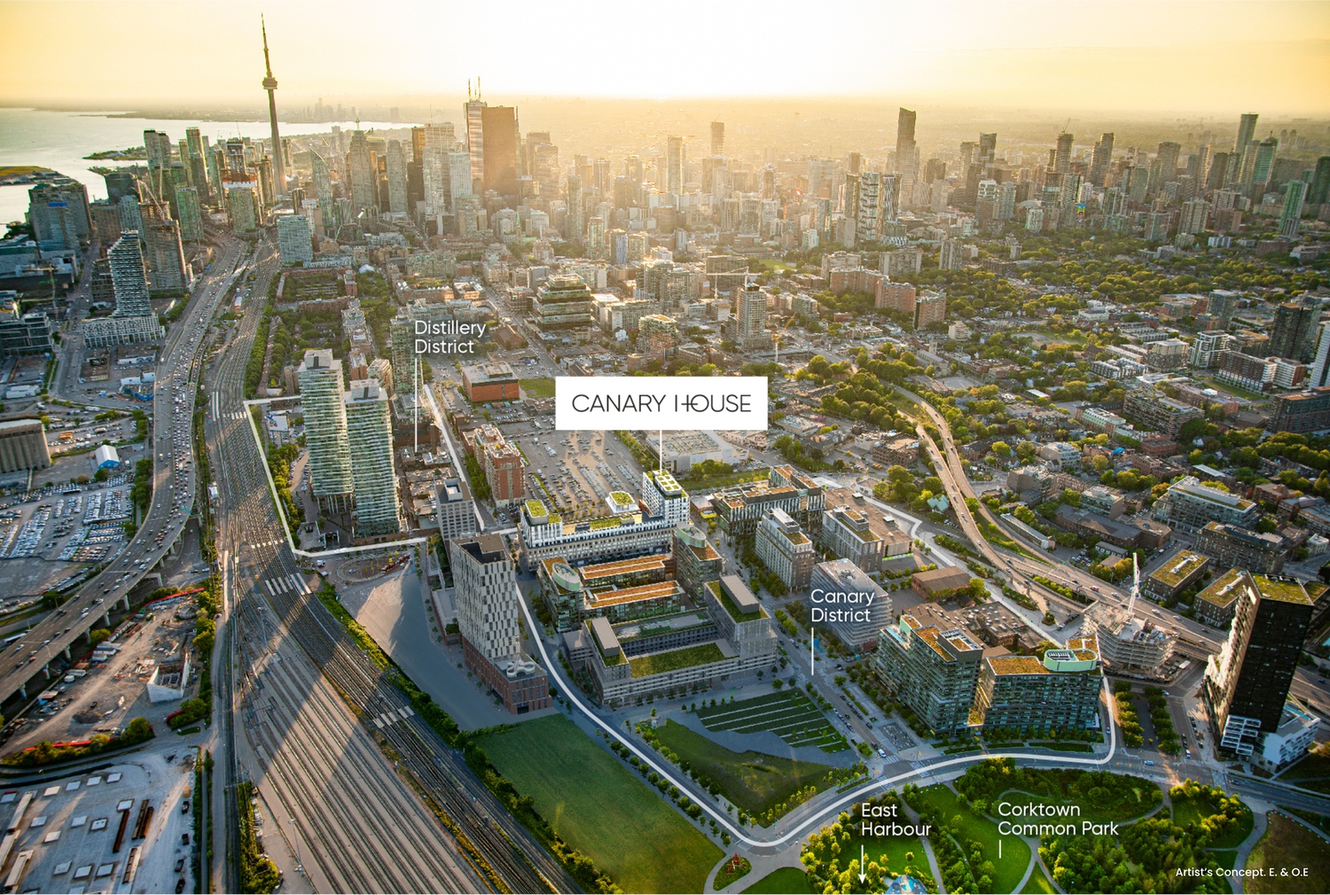 Canary House in Toronto — rendering 3